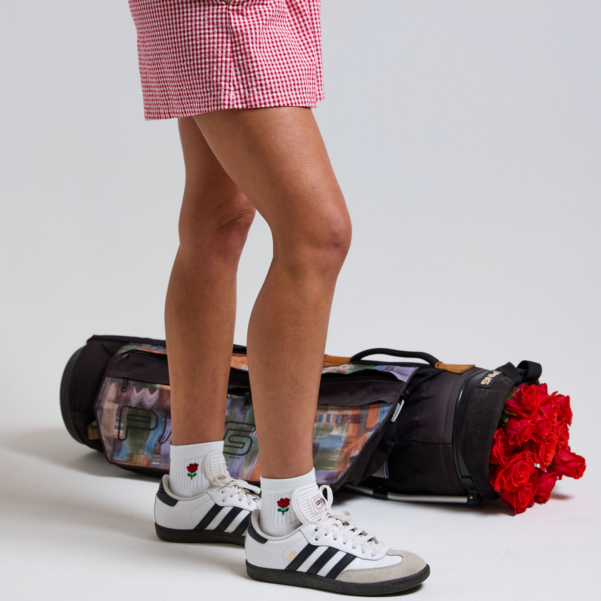 Del Campo Golf Rose Flower Golf Socks product image