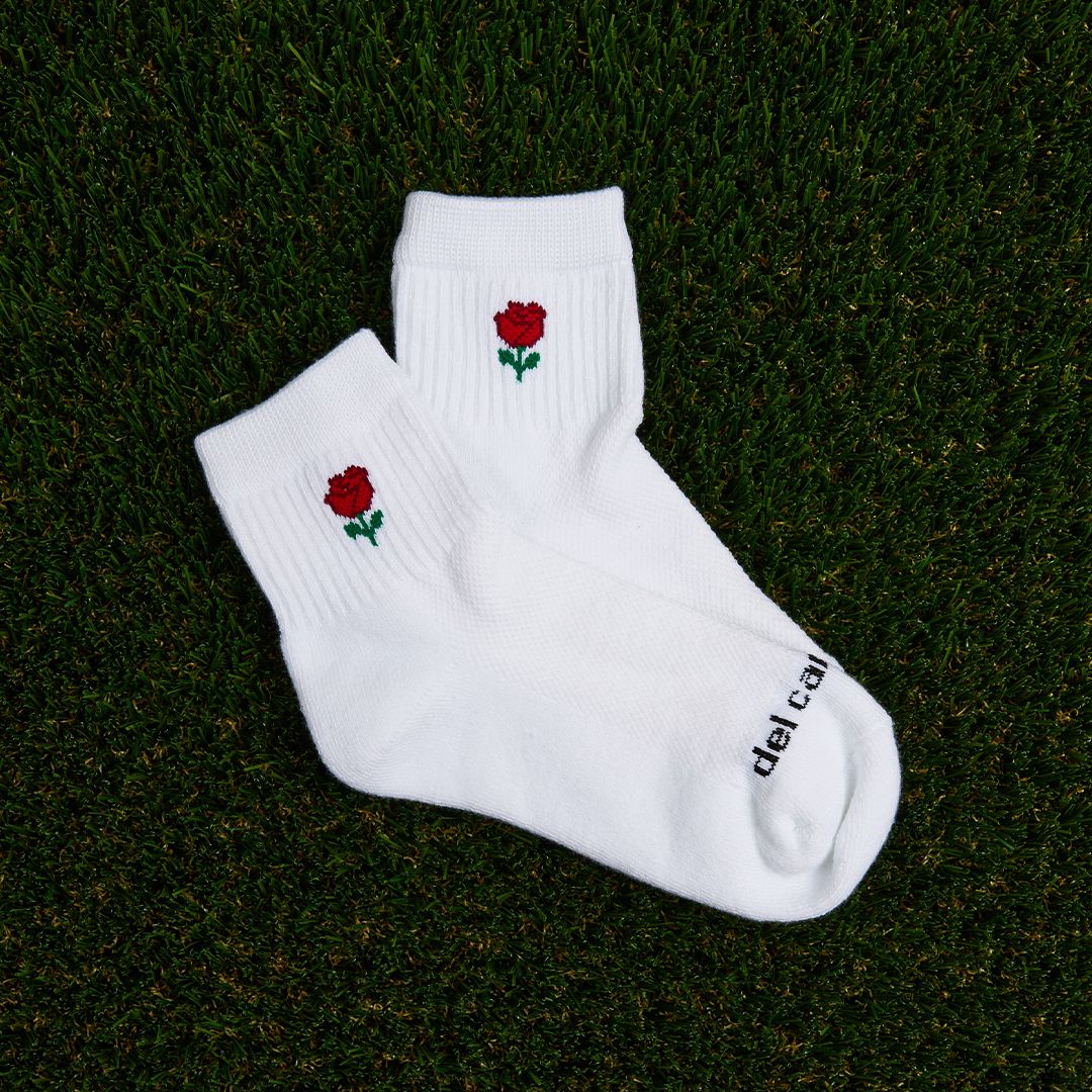 Del Campo Golf Rose Flower Golf Socks product image