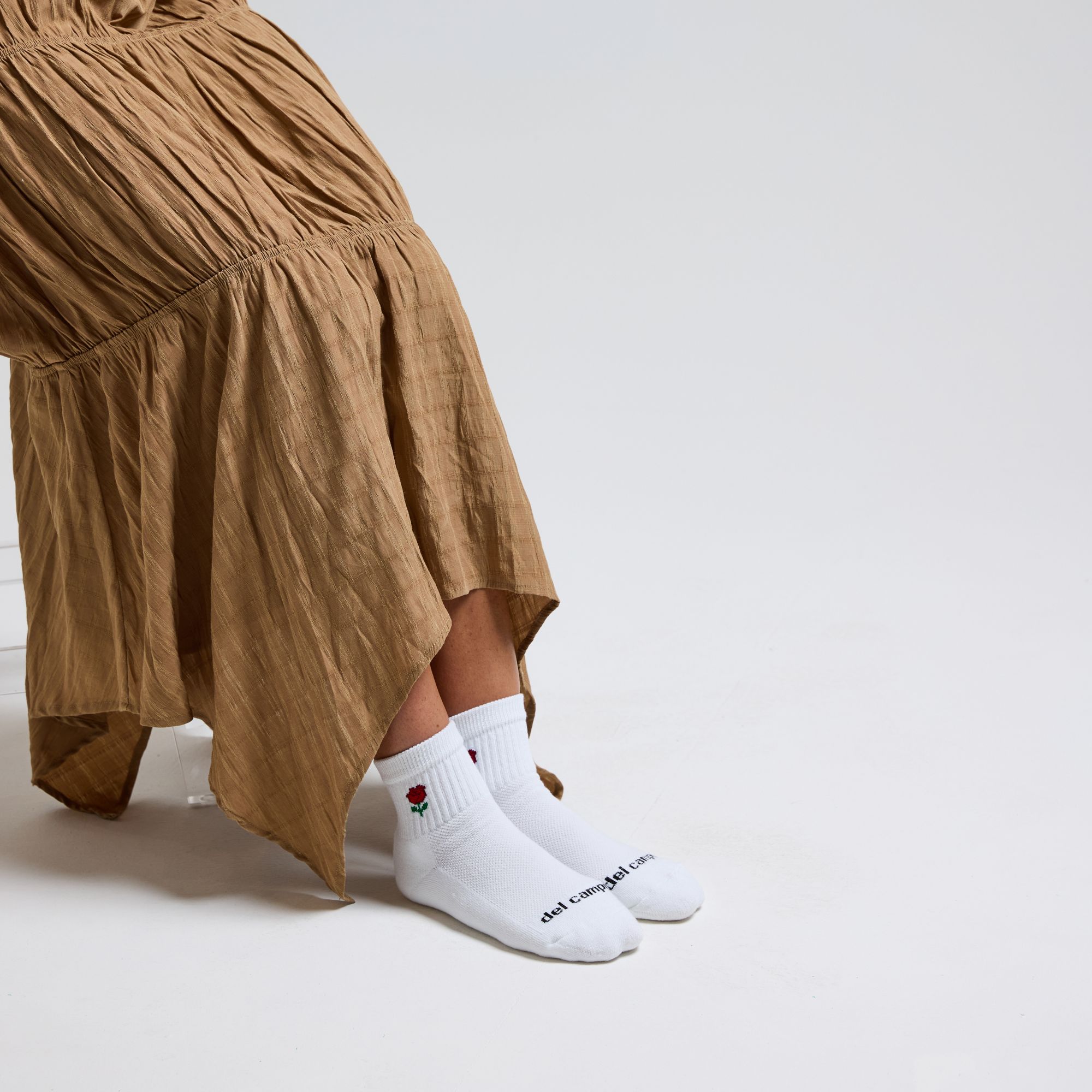 Del Campo Golf Rose Flower Golf Socks product image