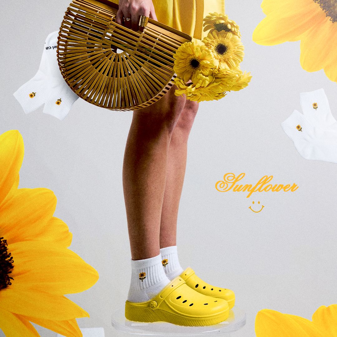 Del Campo Golf Sunflower Golf Socks product image