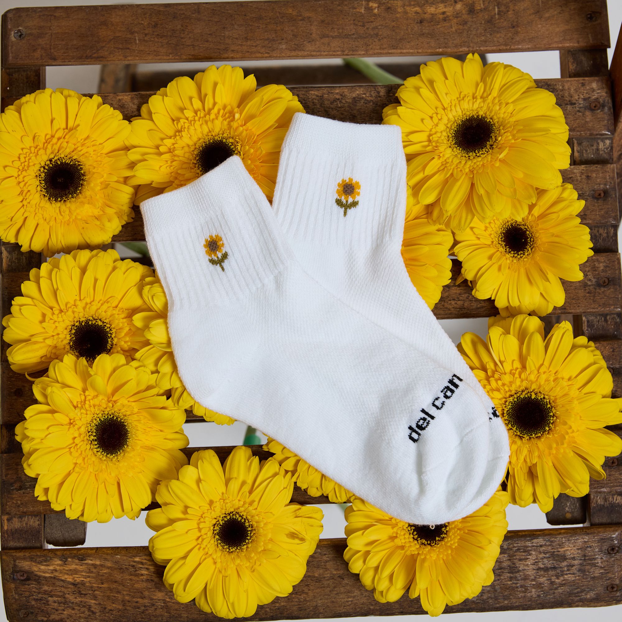 Del Campo Golf Sunflower Golf Socks product image