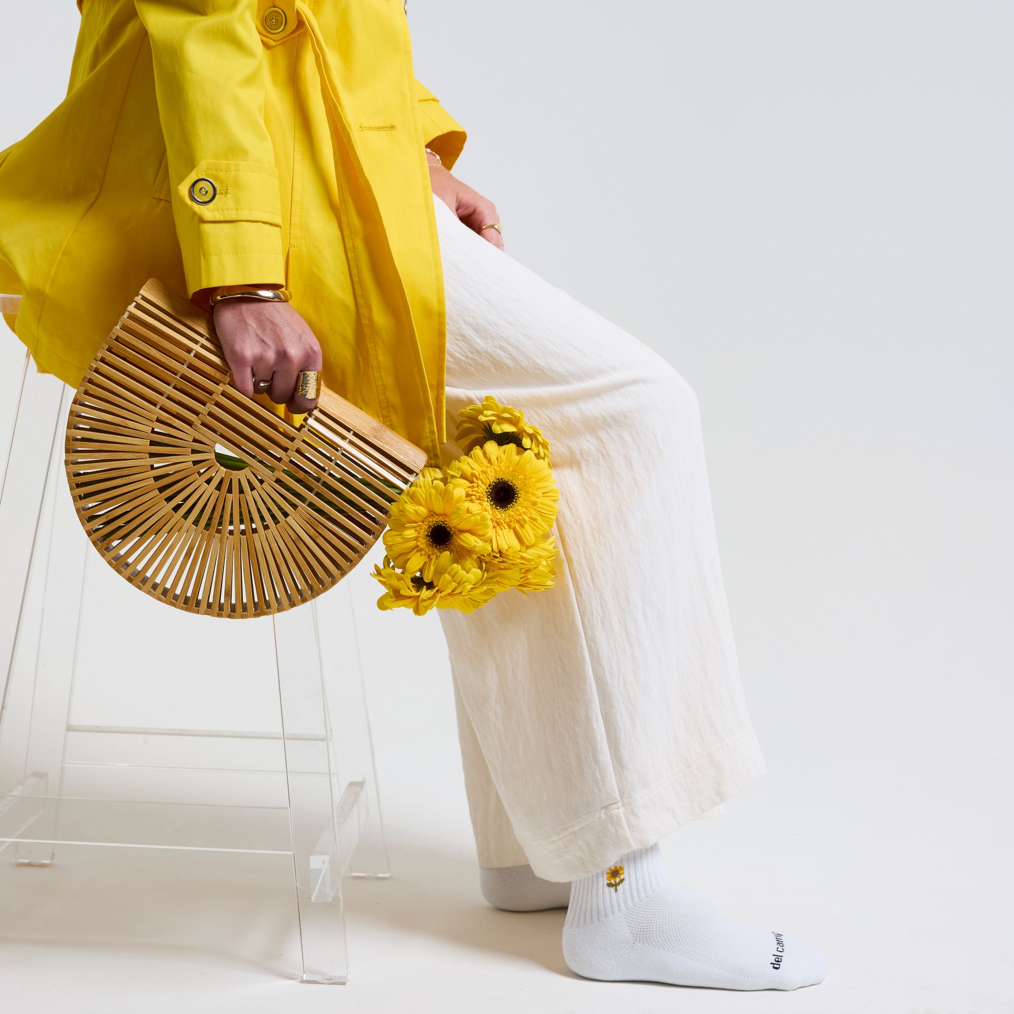 Del Campo Golf Sunflower Golf Socks product image