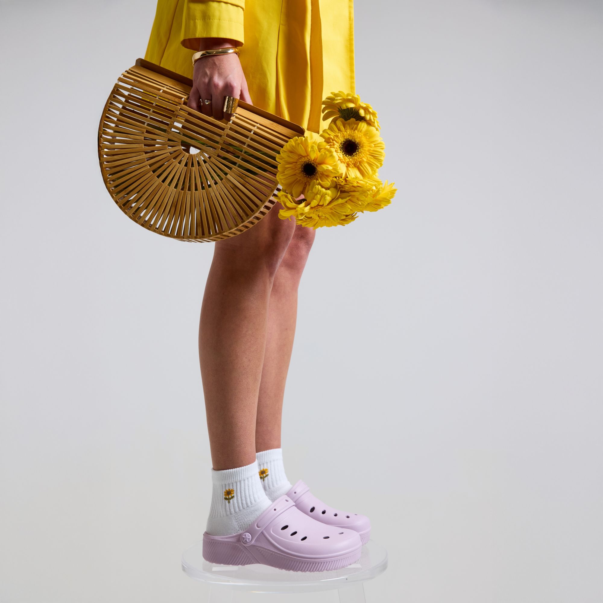 Del Campo Golf Sunflower Golf Socks product image