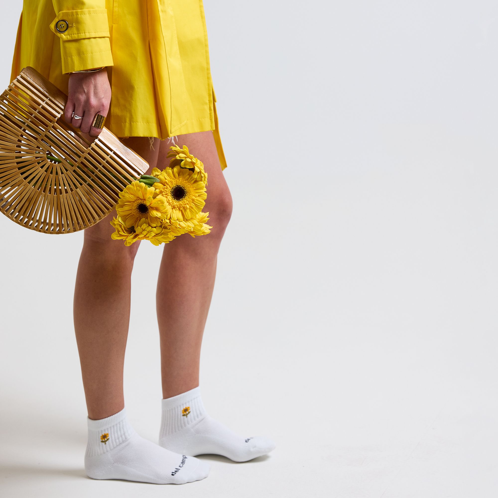 Del Campo Golf Sunflower Golf Socks product image