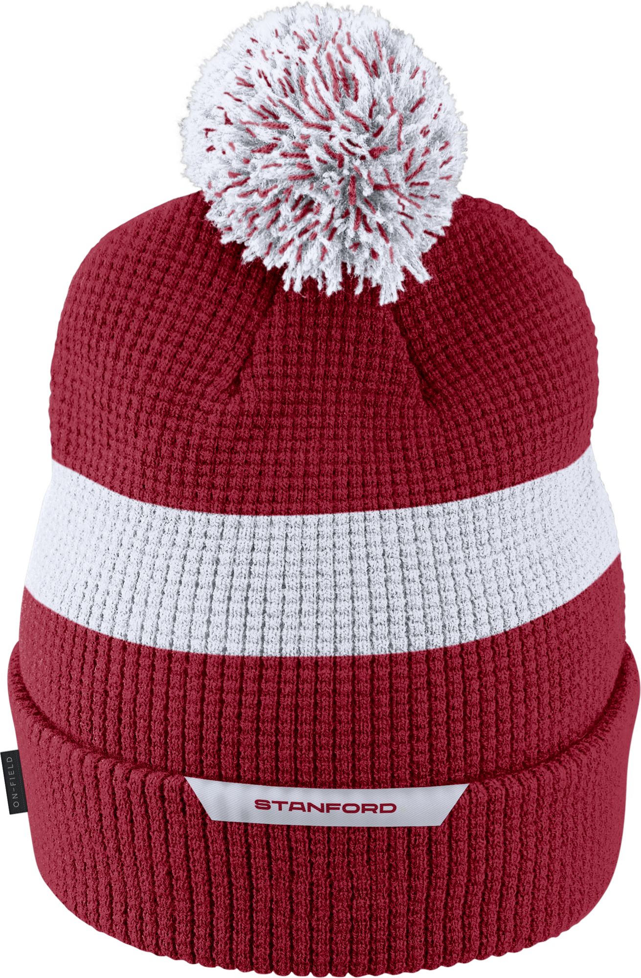 Nike Men's Stanford Cardinal Cardinal Football Sideline Pom Beanie product image