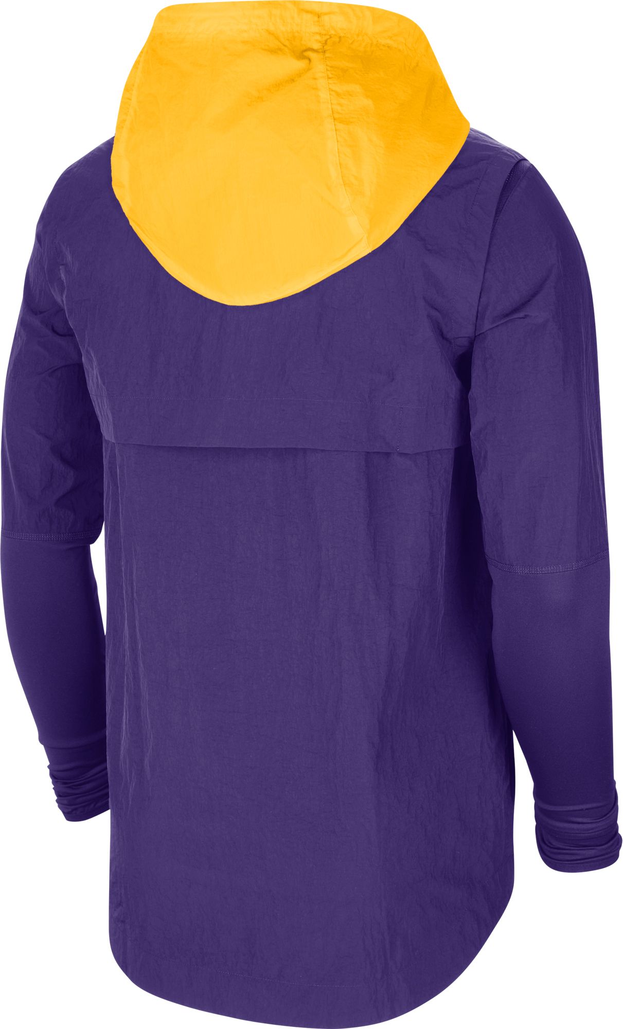 Nike Men's LSU Tigers Purple Football Sideline Player Lightweight Jacket product image