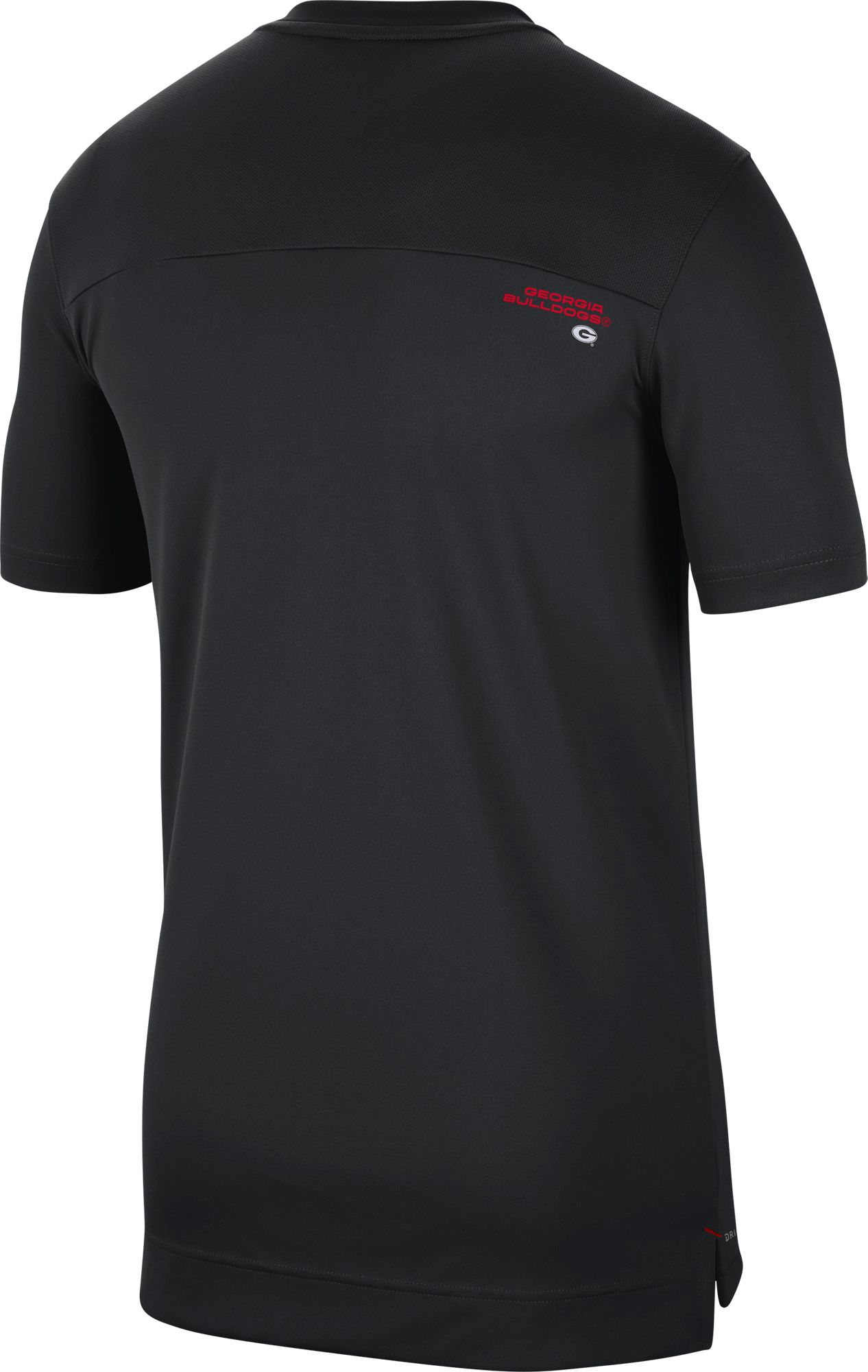 Nike Men's Georgia Bulldogs Football Sideline Coach Dri-FIT UV Black T-Shirt product image