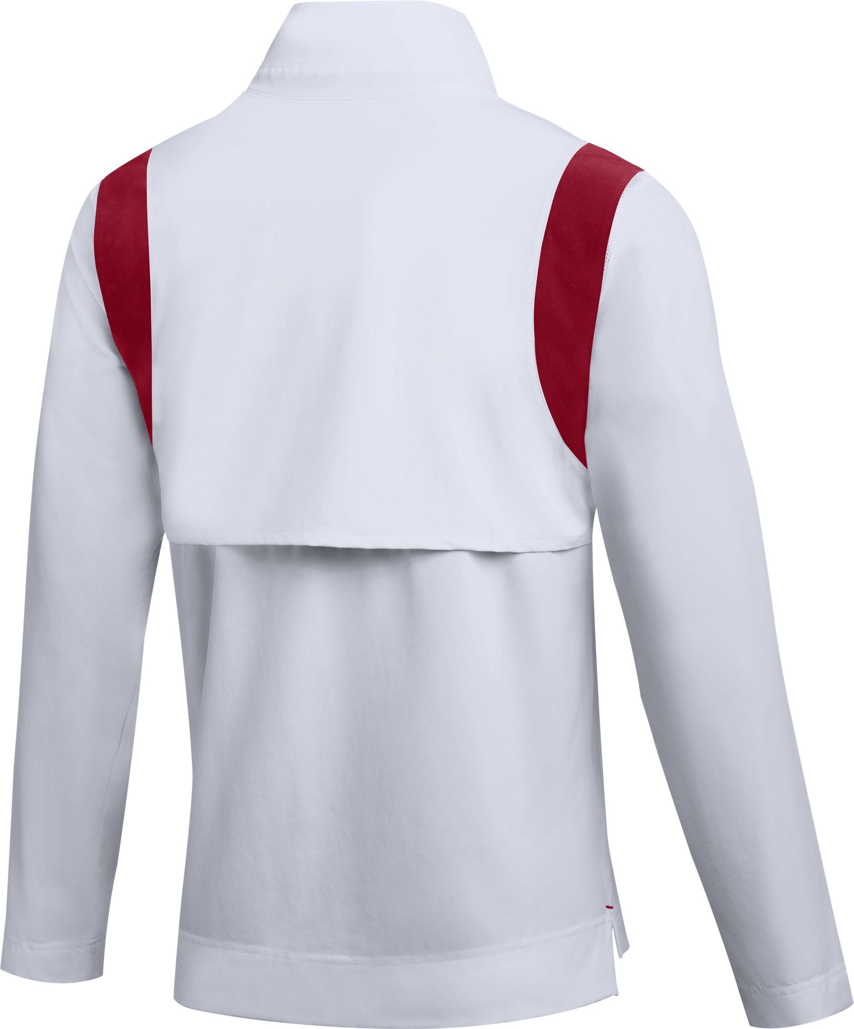 Nike Men's Alabama Crimson Tide Football Sideline Coach Lightweight White Jacket product image