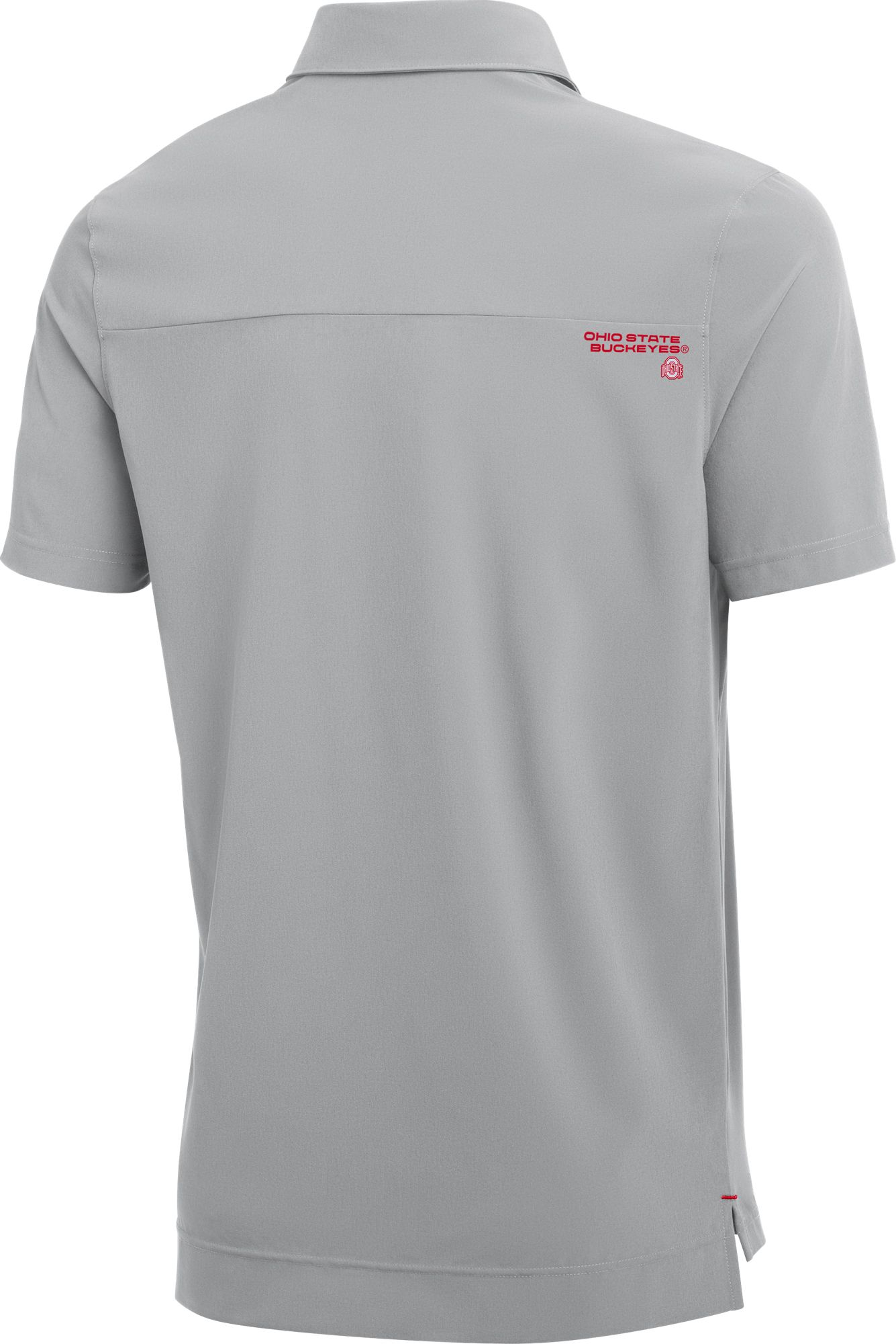 Nike Men's Ohio State Buckeyes Grey Dri-FIT Football Sideline UV Polo product image