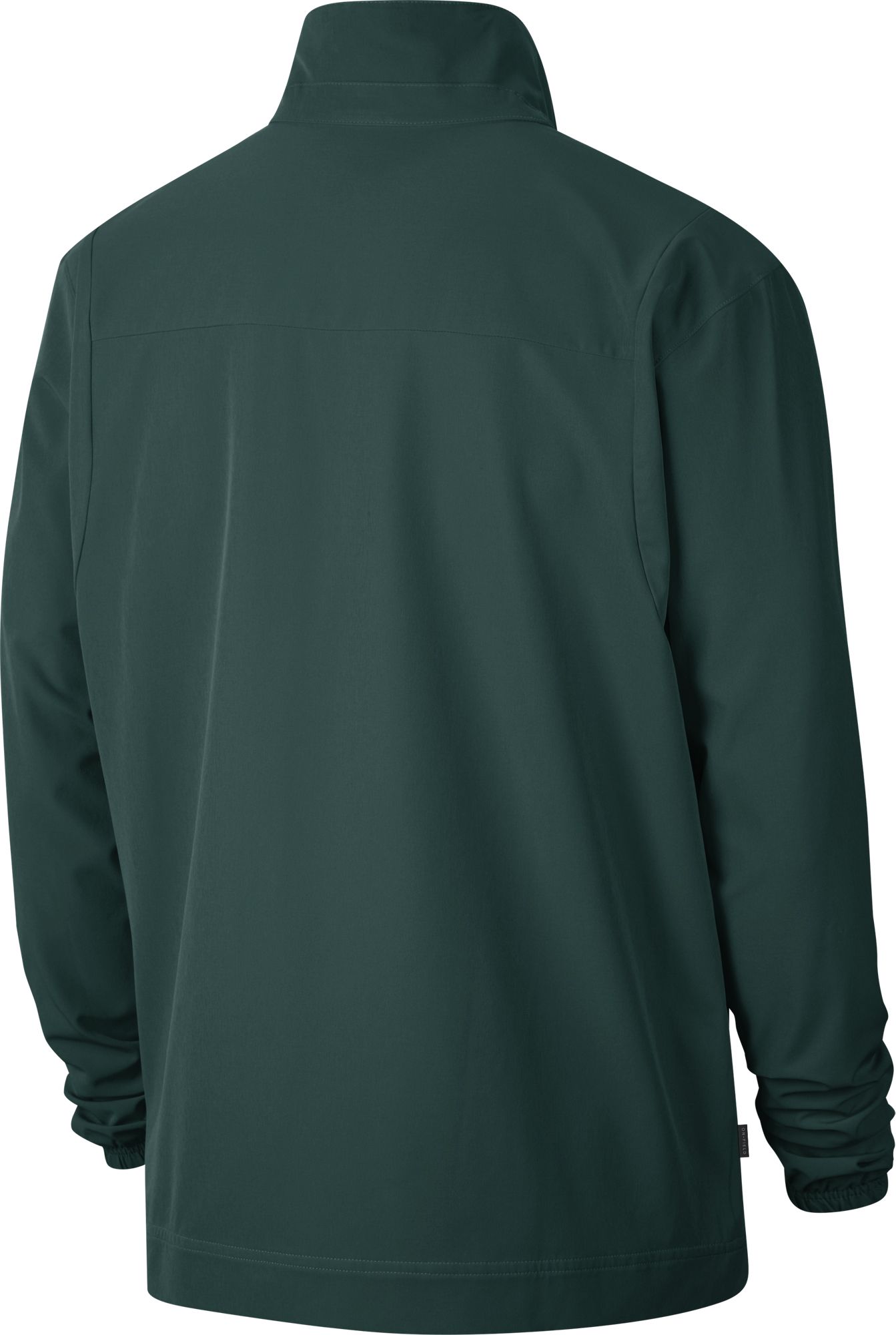 Nike Men's Michigan State Spartans Green Football Sideline Woven Full-Zip Jacket product image