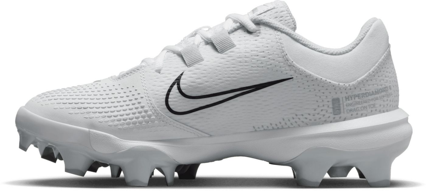 Nike women's hyperdiamond 2 pro mcs softball cleats - black/white hotsell