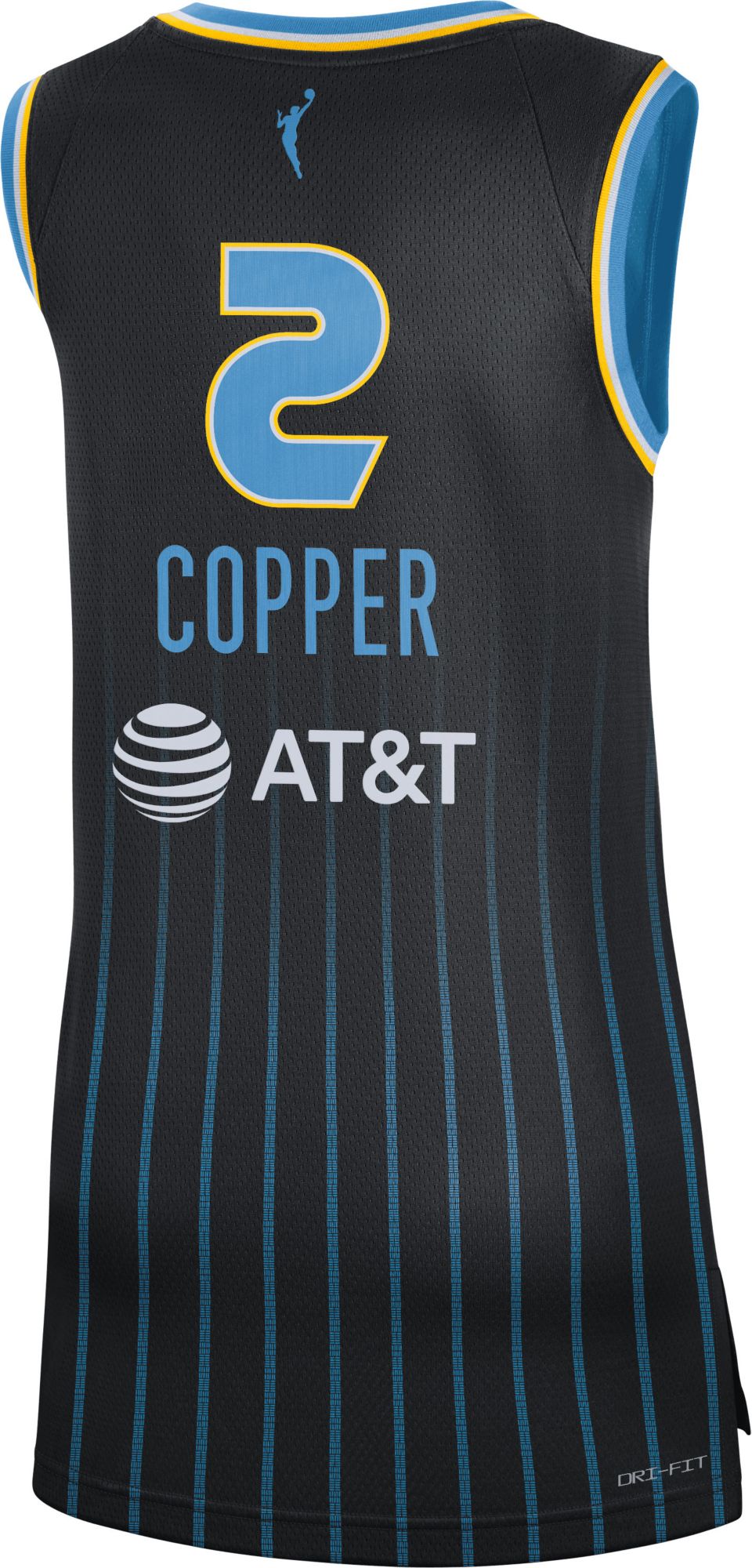 Nike Adult Chicago Sky Kahleah Copper #2 Black Explorer Edition Jersey