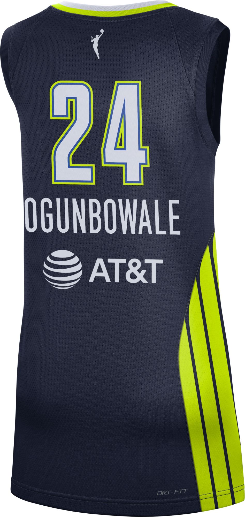 Nike Adult Dallas Wings Arike Ogunbowale #24 Blue Replica Explorer Jersey product image