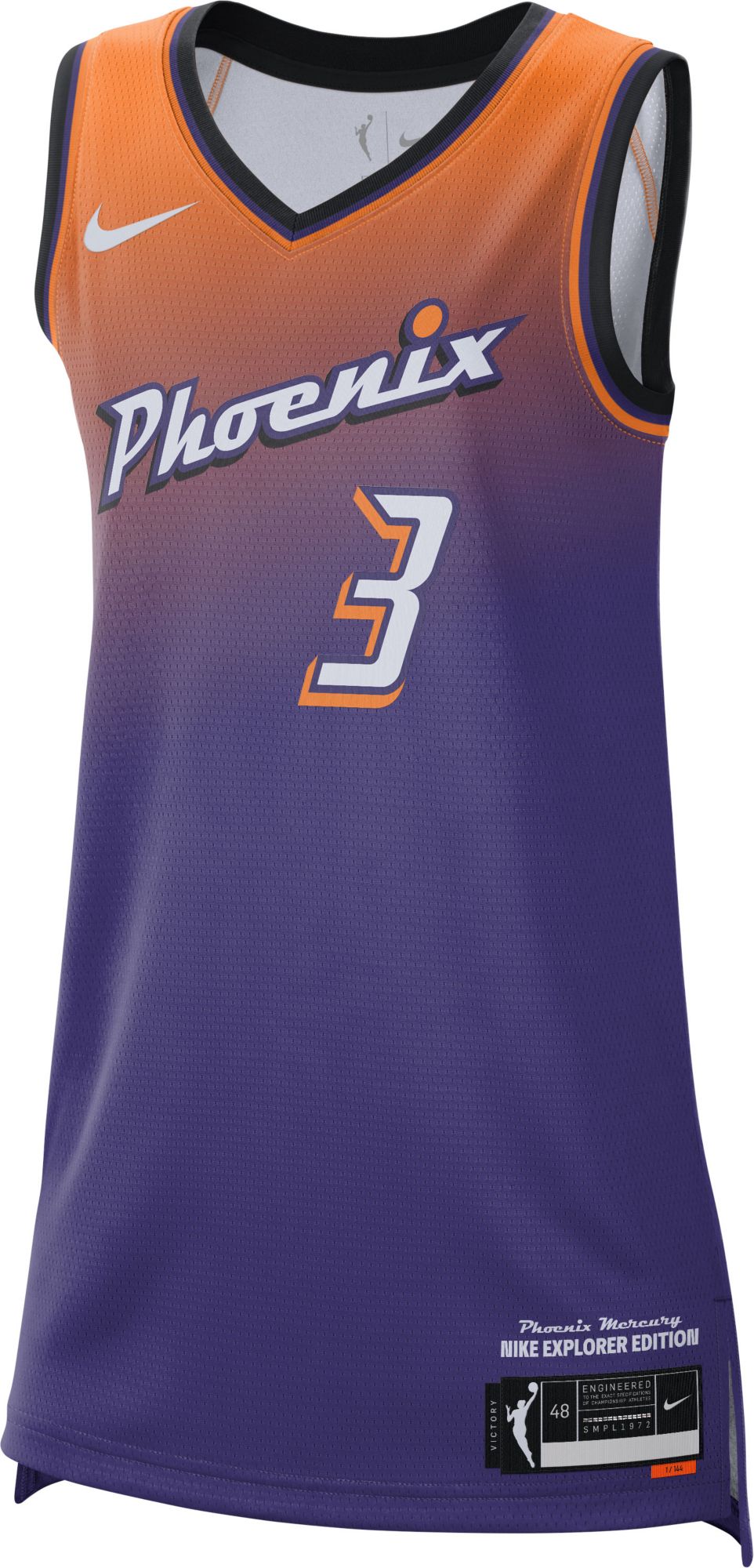 Nike Adult Phoenix Mercury Diana Taurasi Purple Replica Explorer Jersey product image