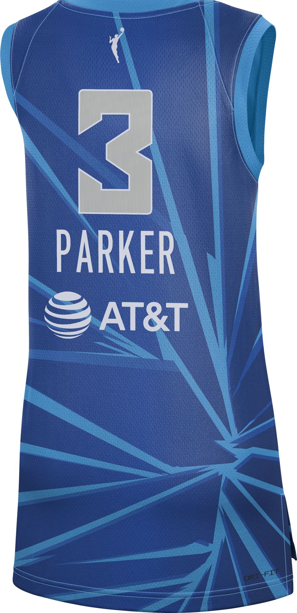 Nike Adult Chicago Sky Candace Parker #3 Blue Rebel Edition Jersey product image