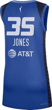 Nike Adult Connecticut Sun Jonquel Jones Blue Replica Rebel Jersey product image