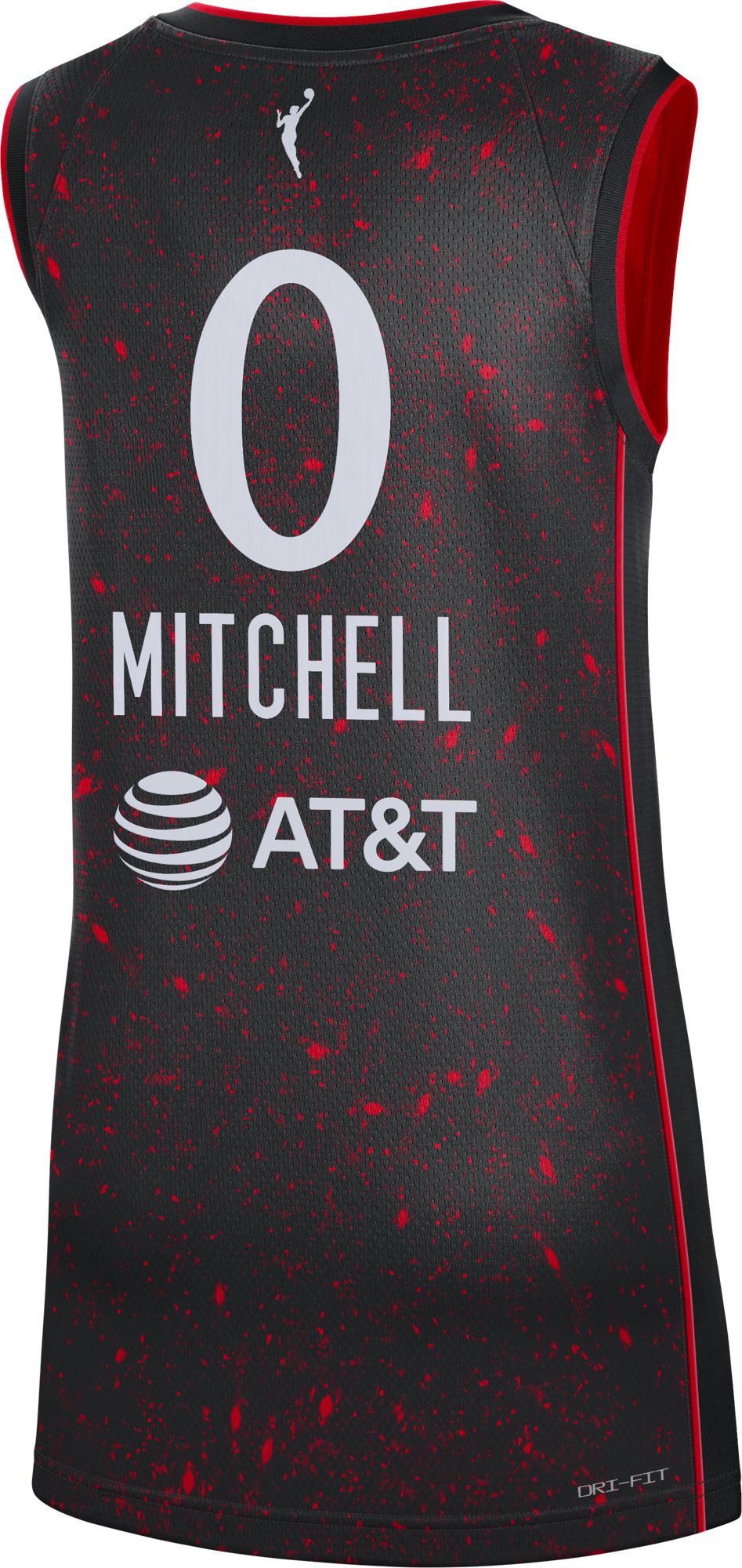 Nike Adult Indiana Fever Kelsey Mitchell #0 Stranger Things Rebel Jersey product image