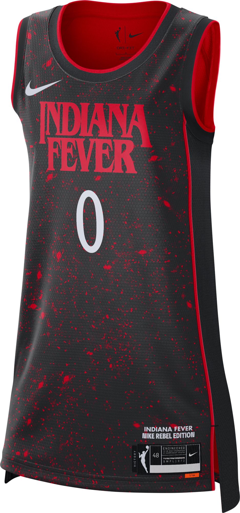 Nike Adult Indiana Fever Kelsey Mitchell #0 Stranger Things Rebel Jersey product image