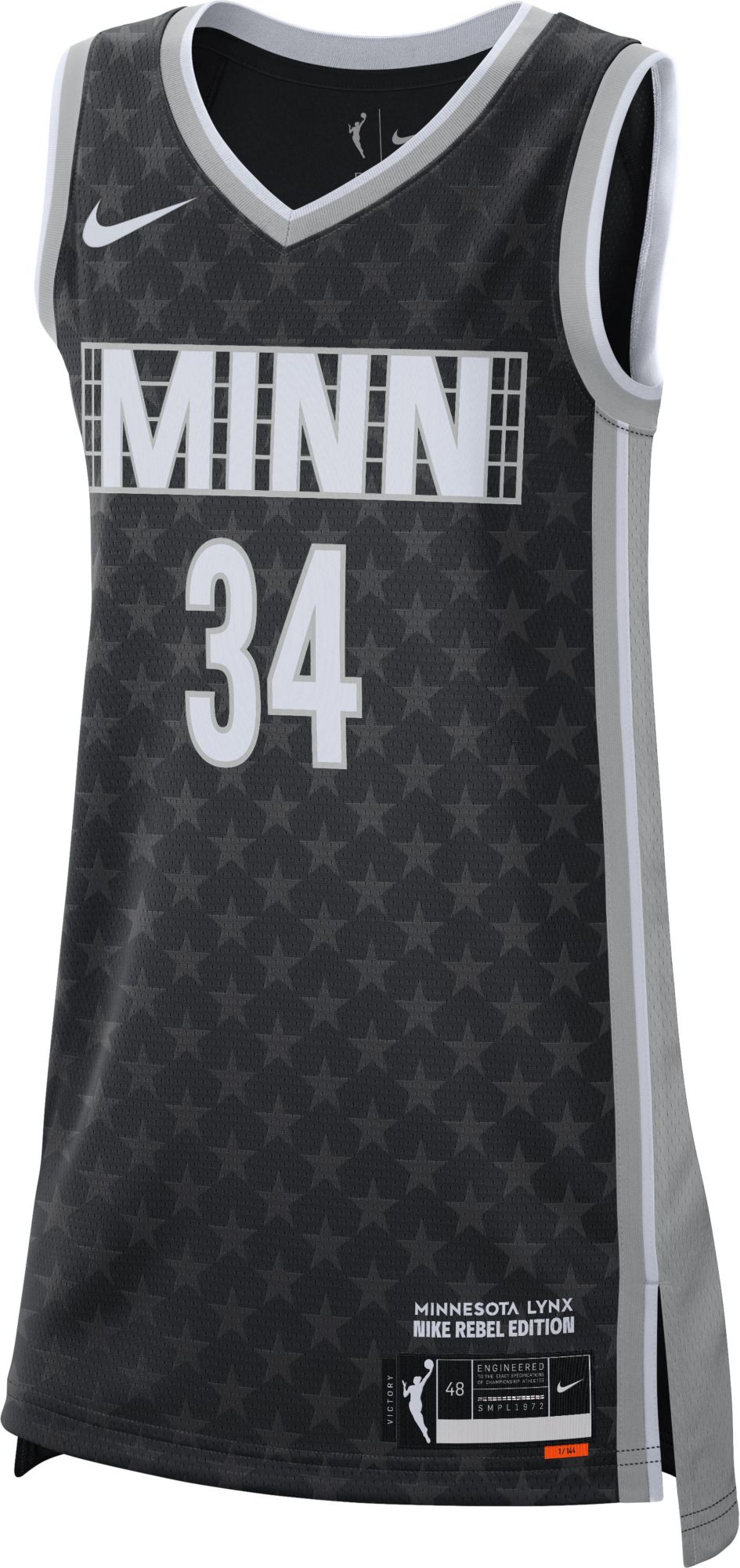 Nike Adult Minnesota Lynx Sylvia Fowles Black Replica Rebel Jersey product image