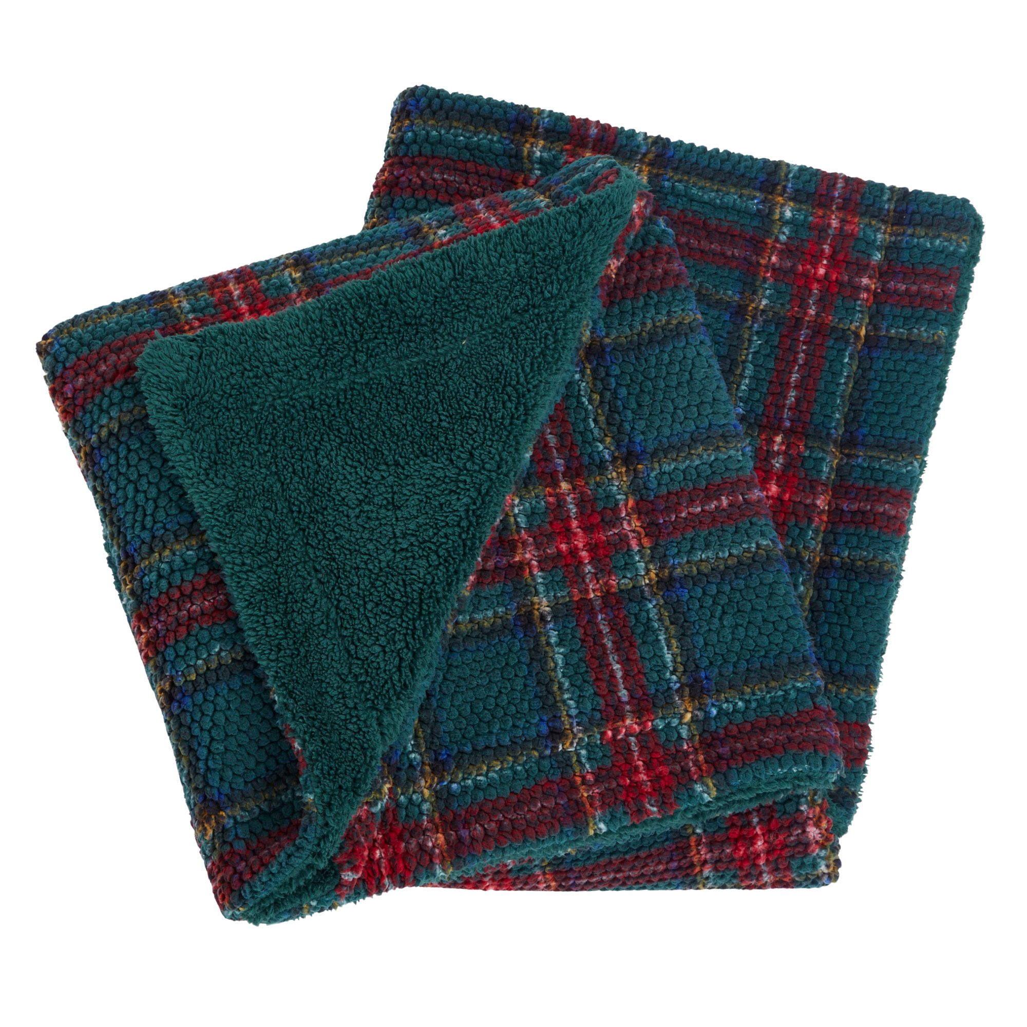 DICK's Sporting Goods Cozy Plaid Sherpa Blanket product image