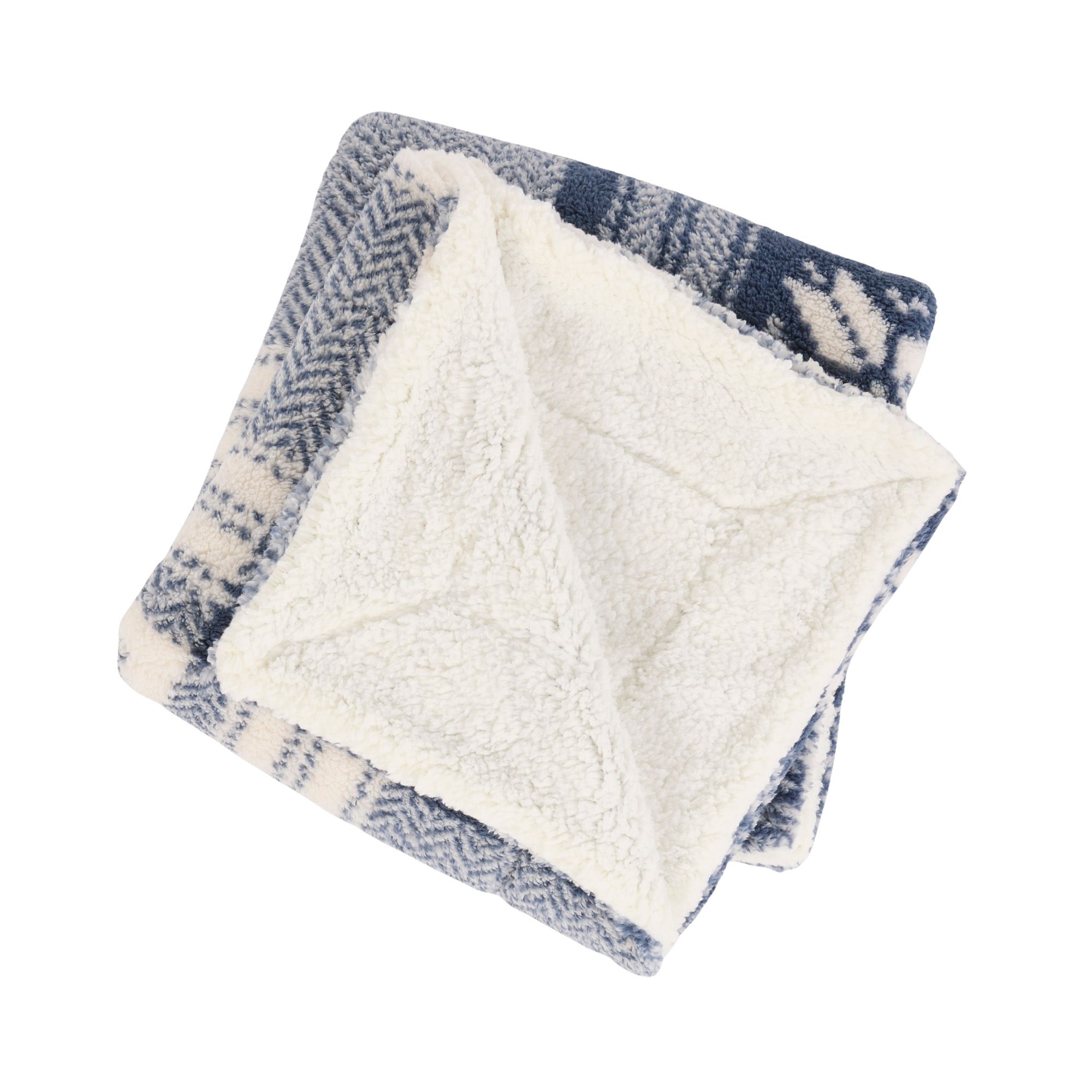 DICK's Sporting Goods Cozy Holiday Sherpa Blanket product image