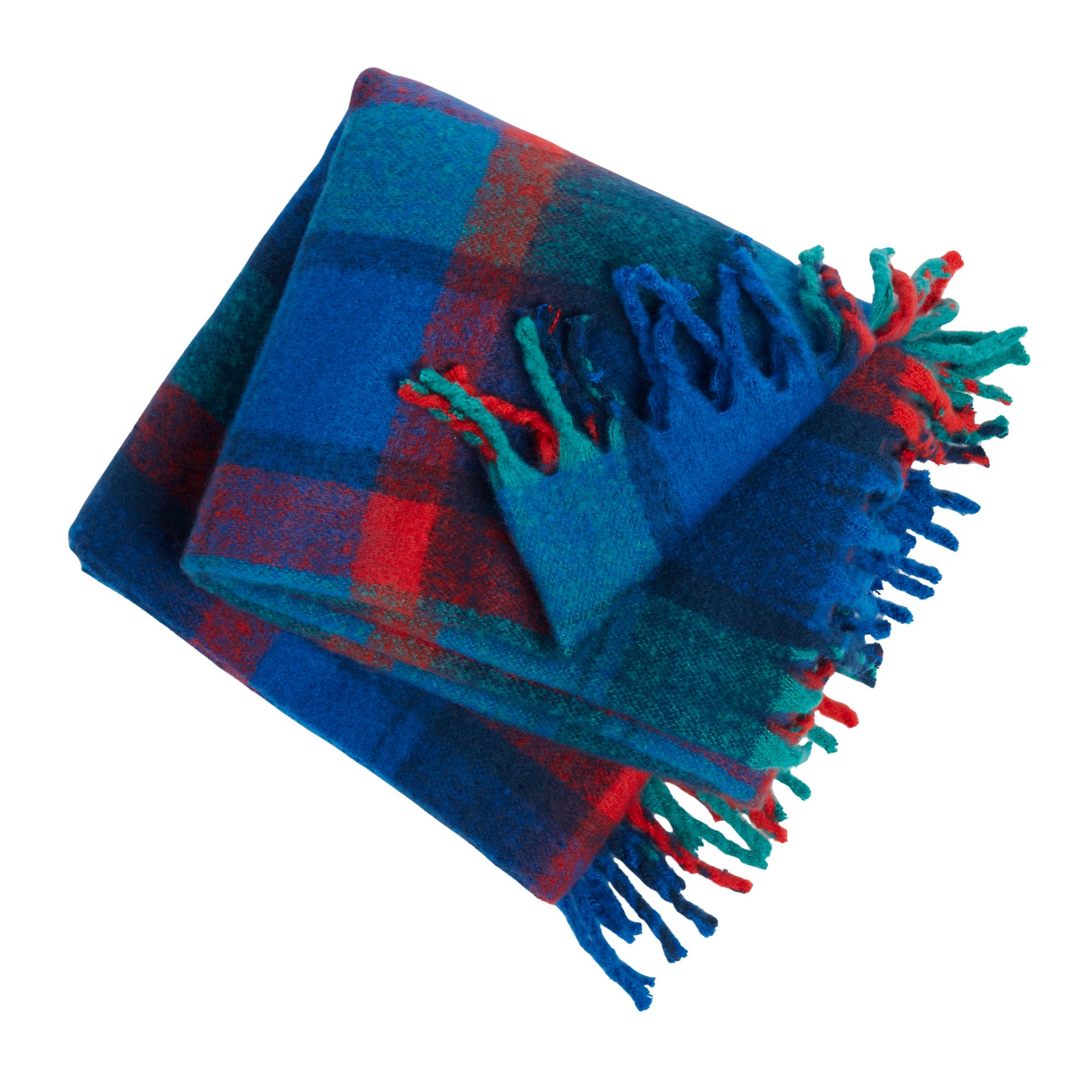 DICK's Sporting Goods Cozy Fringed Plaid Blanket product image