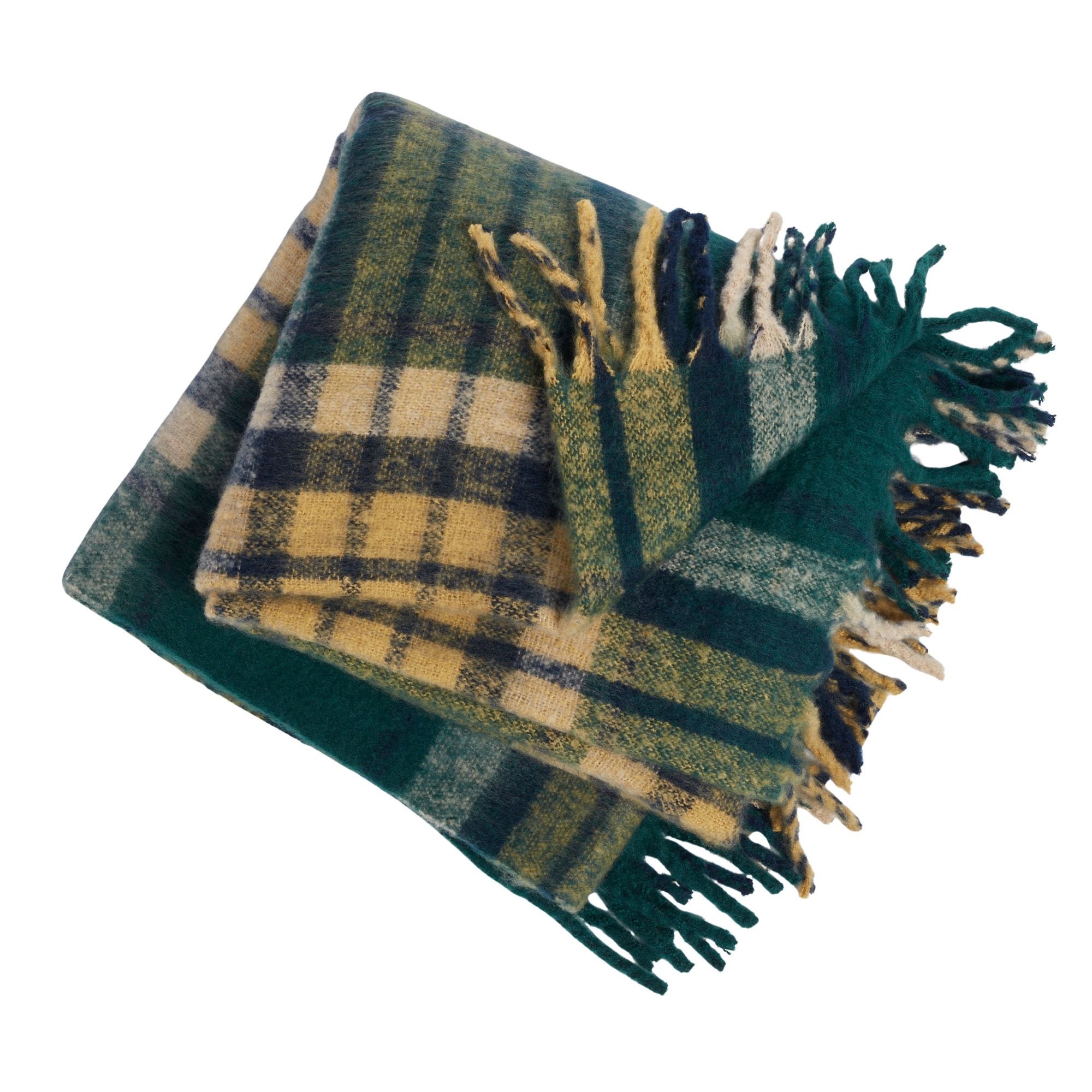 DICK's Sporting Goods Cozy Fringed Plaid Blanket product image