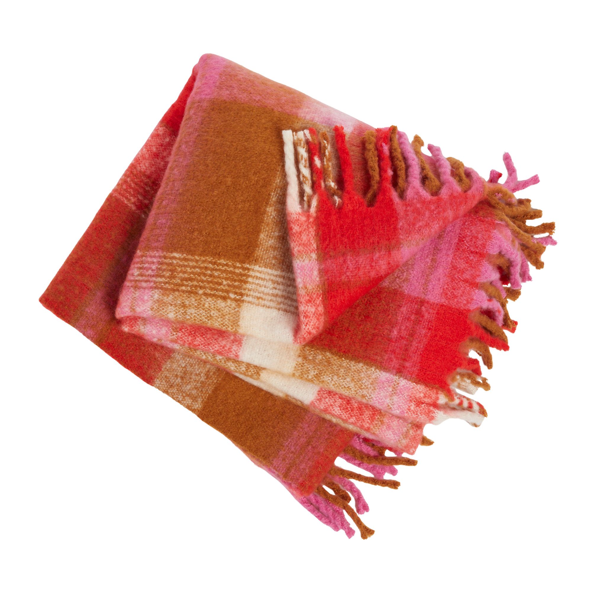 DICK's Sporting Goods Cozy Fringed Plaid Blanket product image