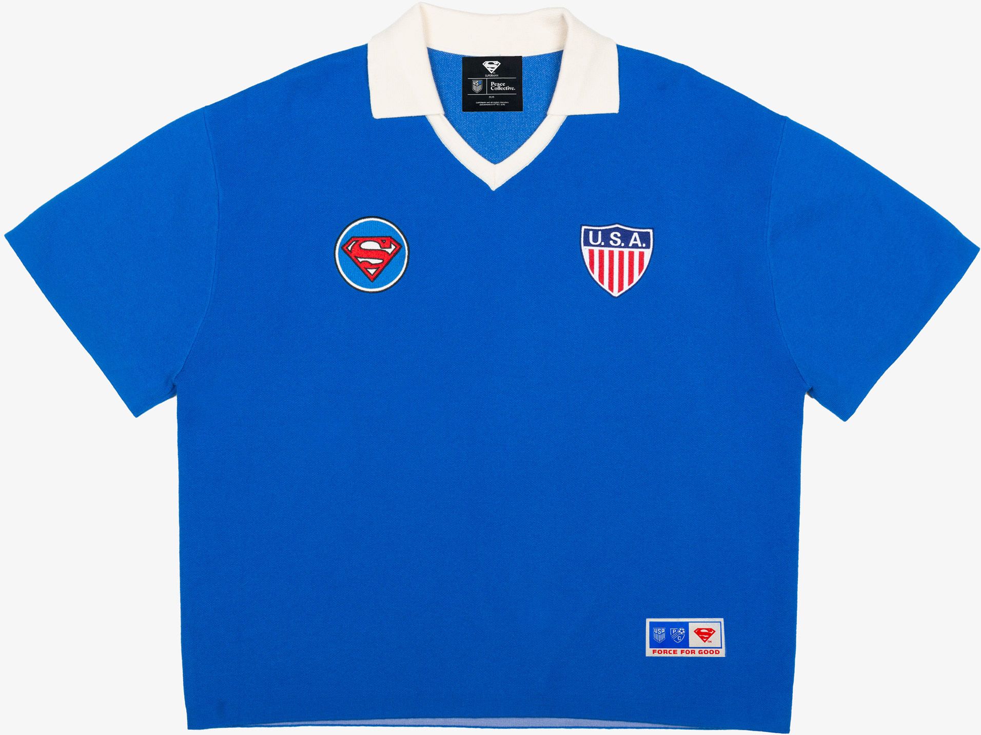 Peace Collective Adult U.S. Soccer | DC Worlds Collide Superman Knit Uniform product image
