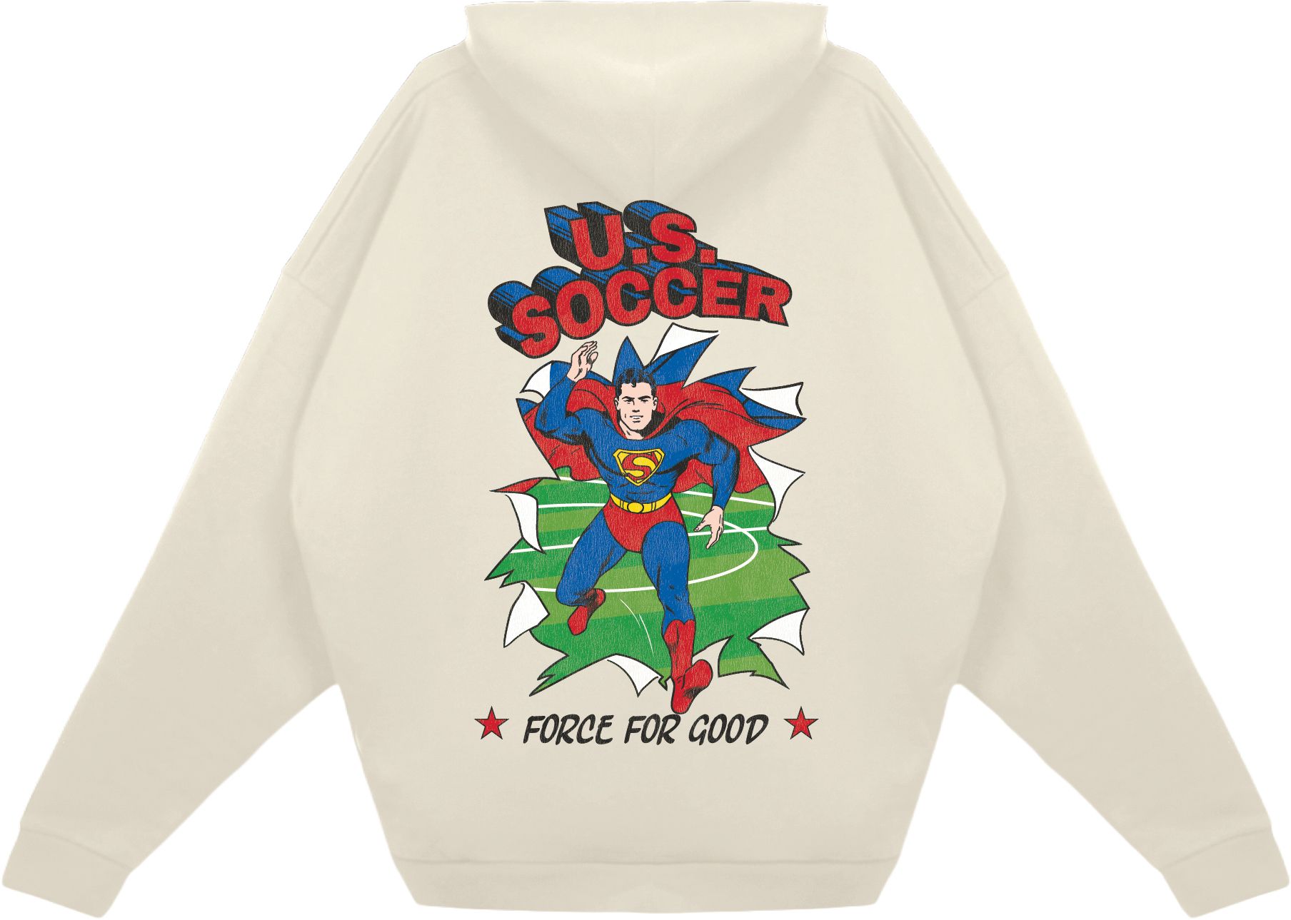 Peace Collective Adult U.S. Soccer | DC Worlds Collide Superman Hoodie product image