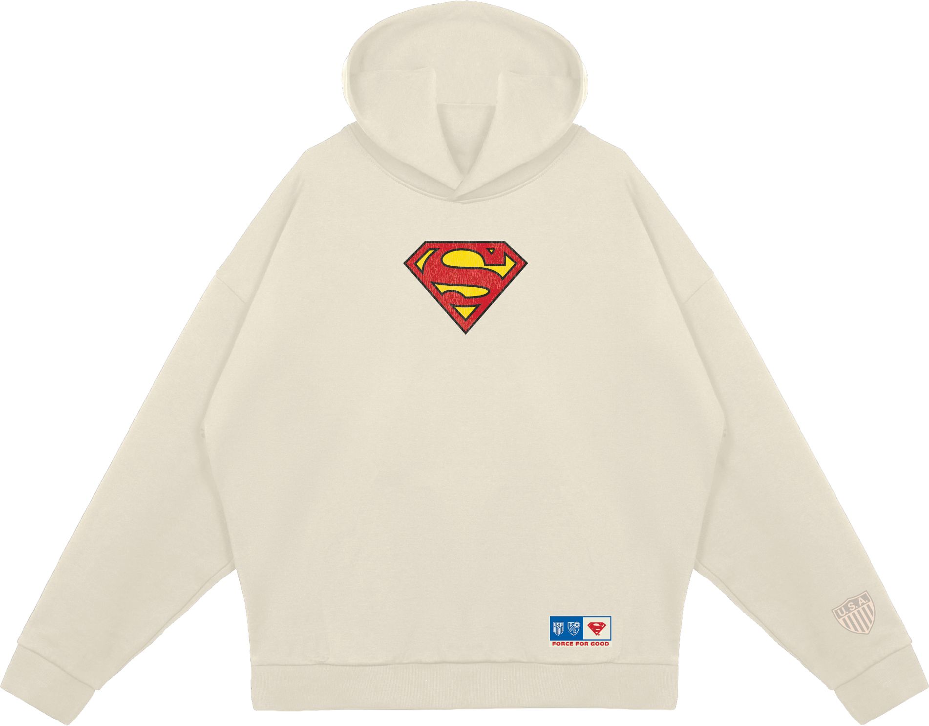 Peace Collective Adult U.S. Soccer | DC Worlds Collide Superman Hoodie product image