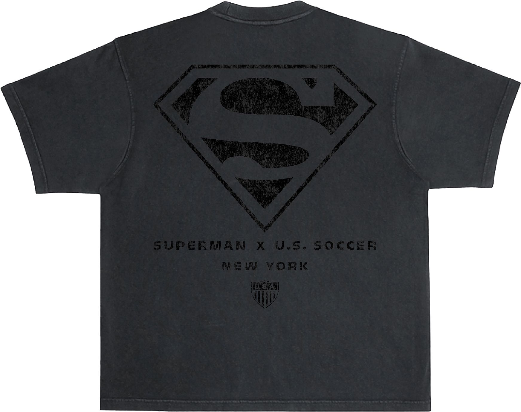 Peace Collective Adult U.S. Soccer | DC Worlds Collide Superman Flight New York City T-Shirt product image