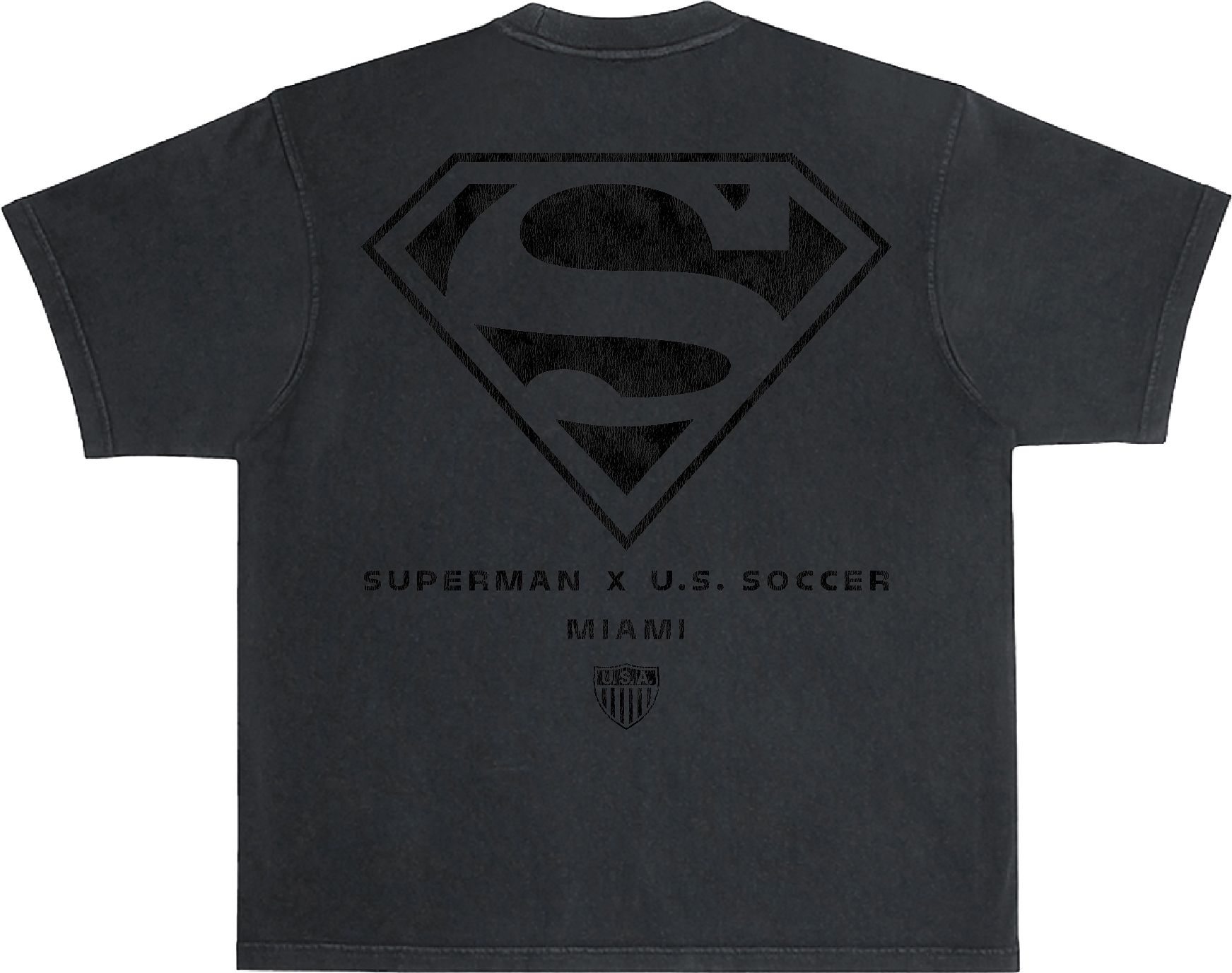 Peace Collective Adult U.S. Soccer | DC Worlds Collide Superman Flight Miami T-Shirt product image