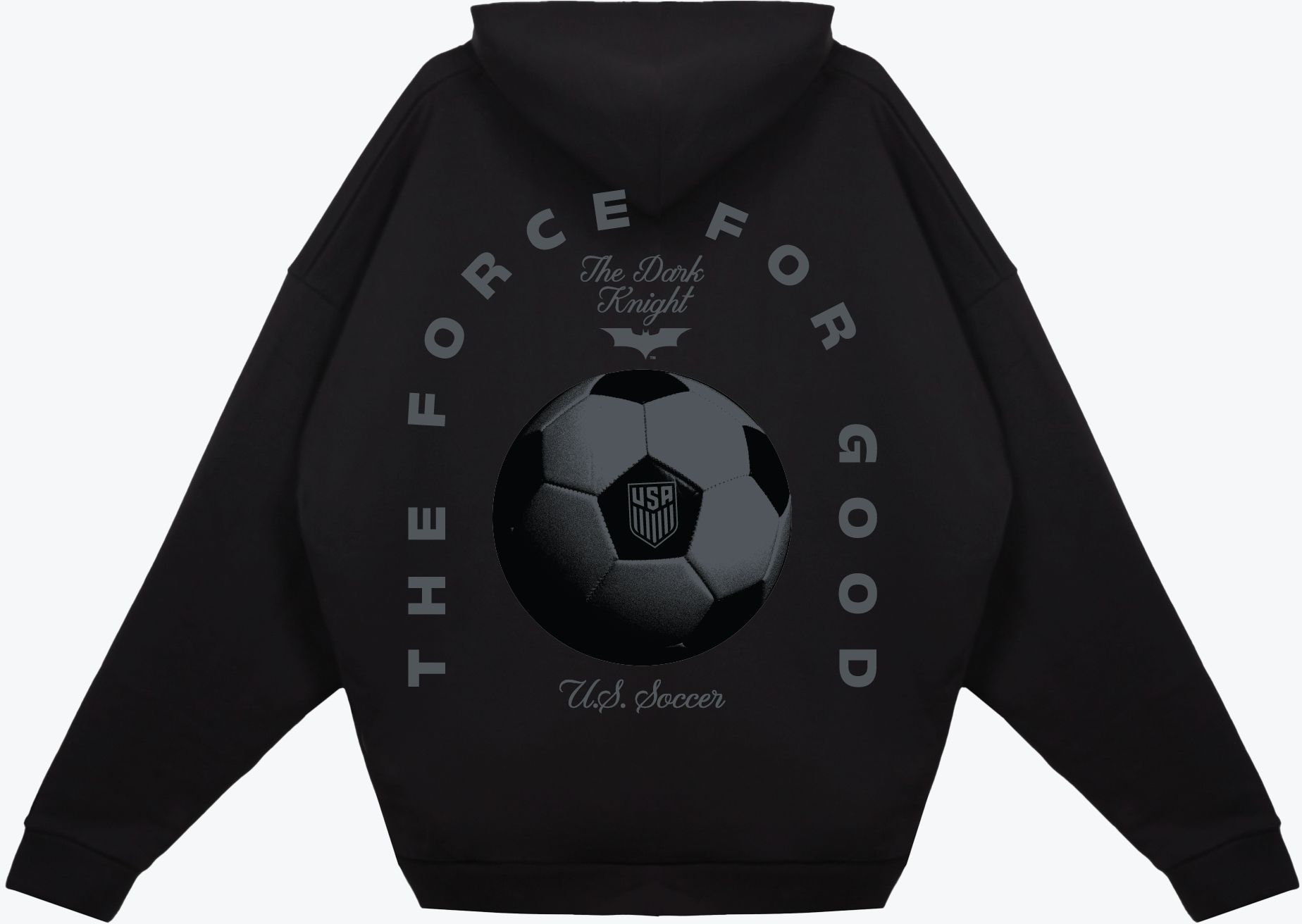 Peace Collective Adult U.S. Soccer | DC Worlds Collide Batman Hoodie product image
