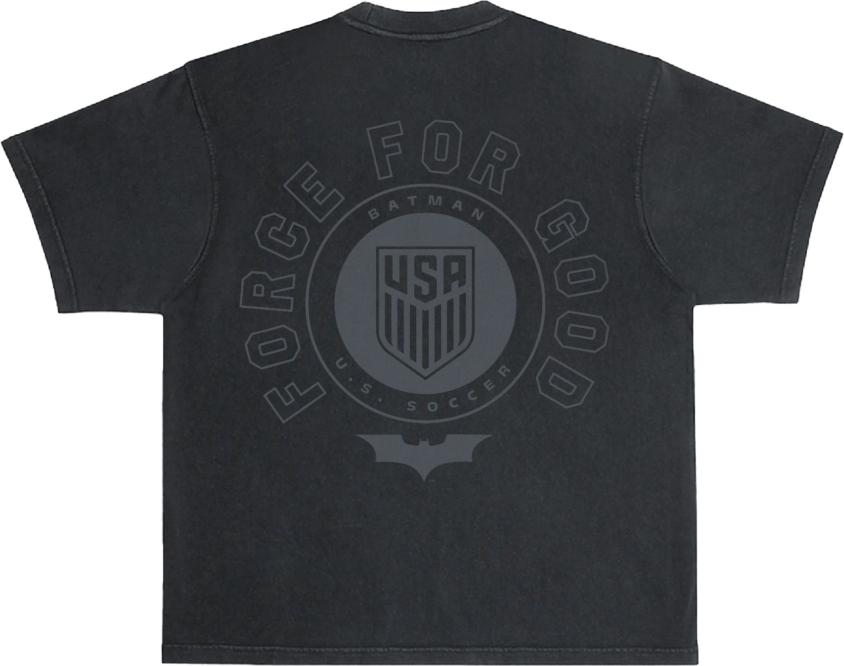 Peace Collective Adult U.S. Soccer | DC Worlds Collide Batman Batarang T-Shirt product image