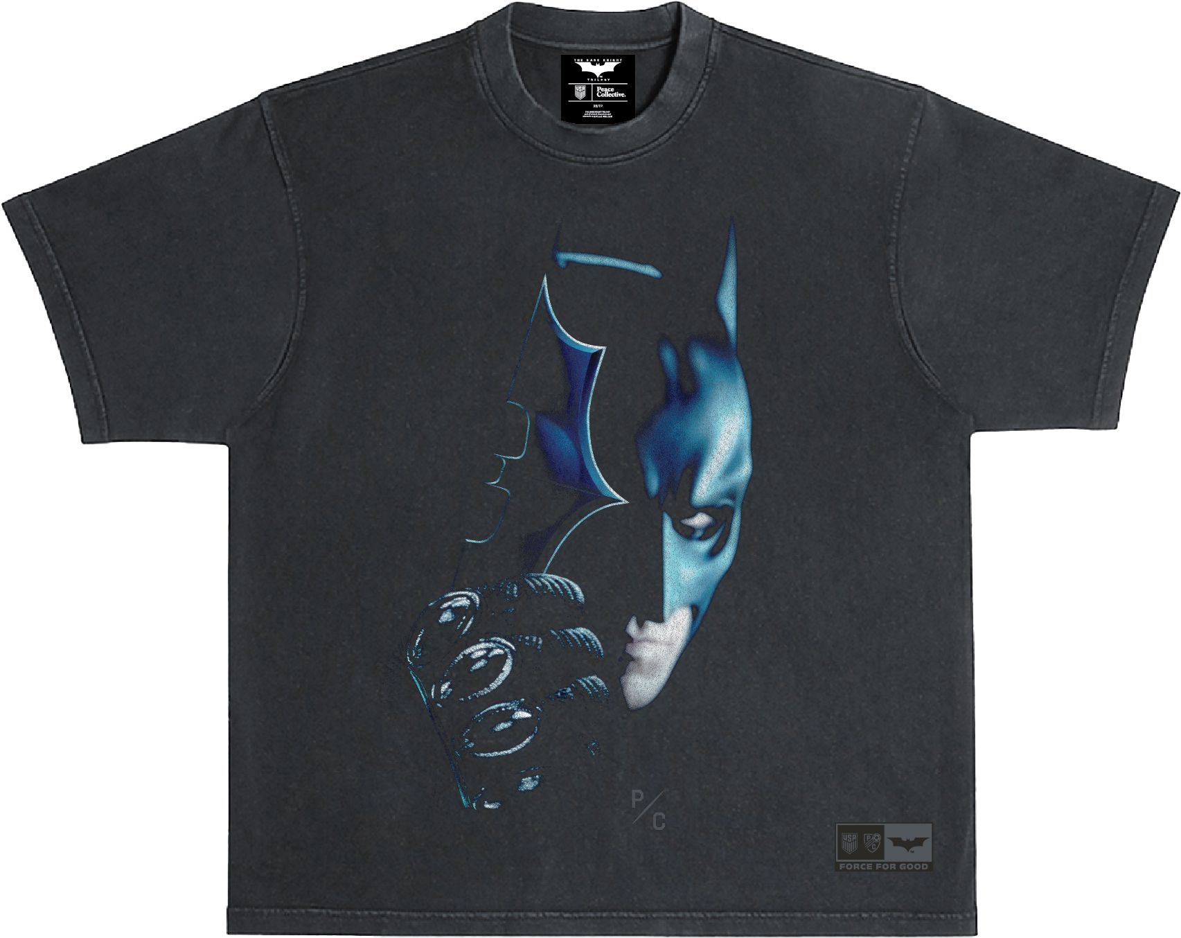Peace Collective Adult U.S. Soccer | DC Worlds Collide Batman Batarang T-Shirt product image