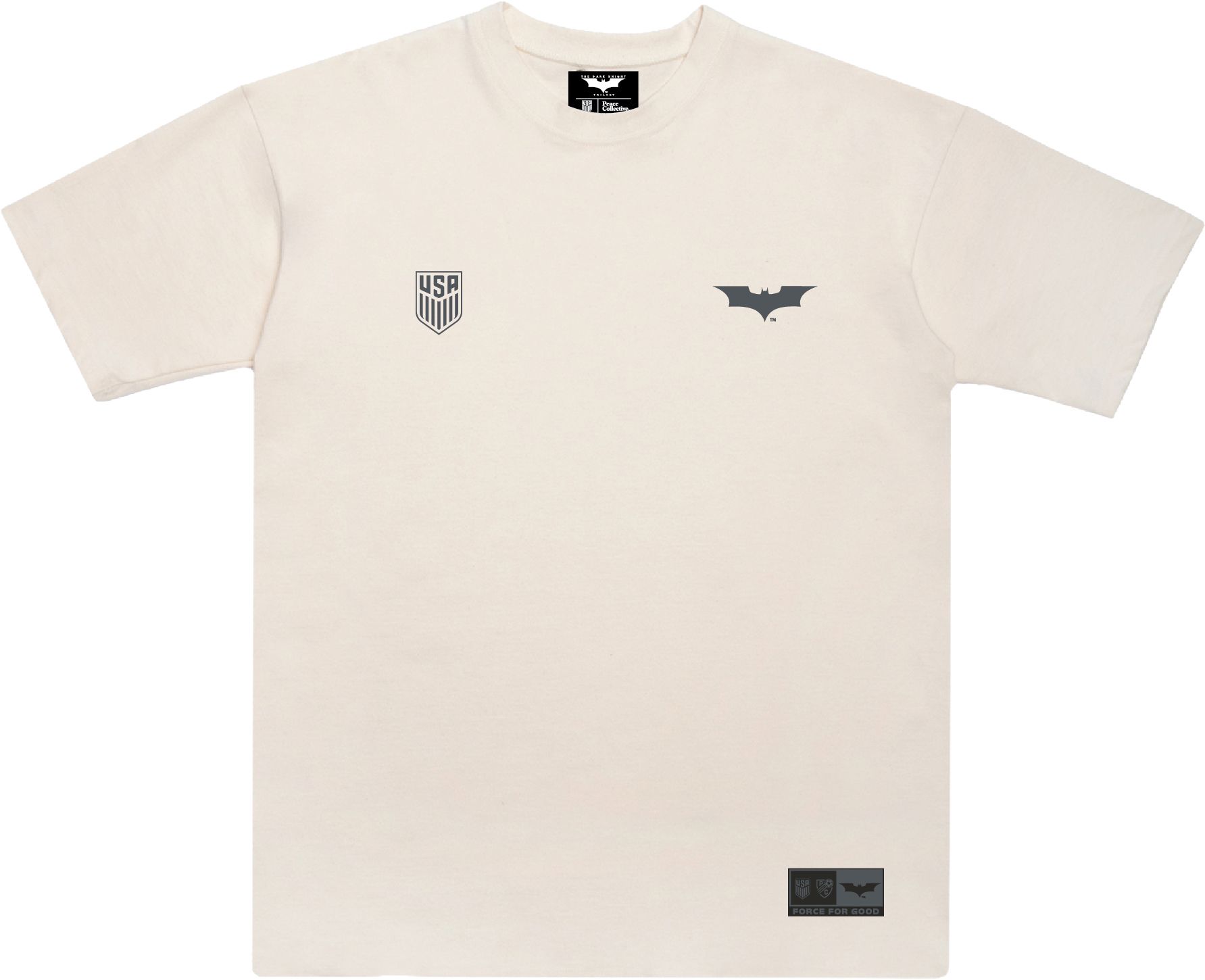 Peace Collective Adult U.S. Soccer | DC Worlds Collide Batman Force For Good T-Shirt product image