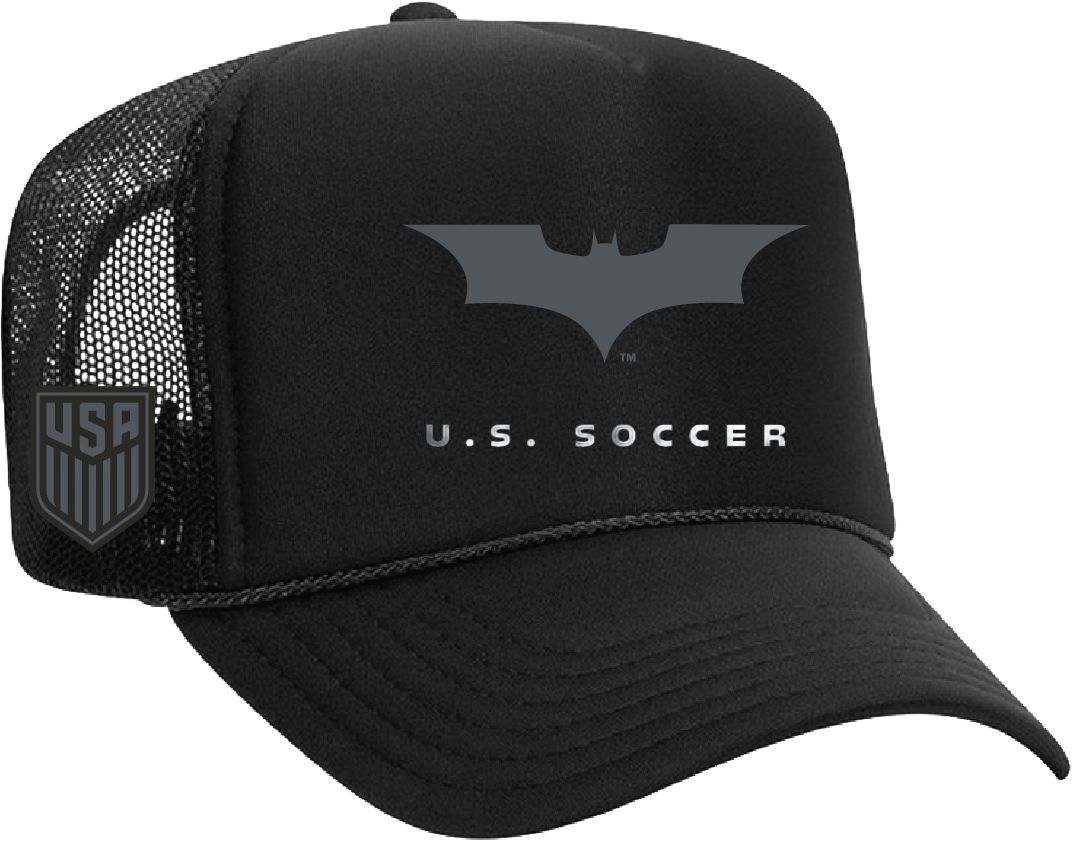 Peace Collective Adult U.S. Soccer | DC Worlds Collide Batman Force For Good New York City Snapback Hat product image