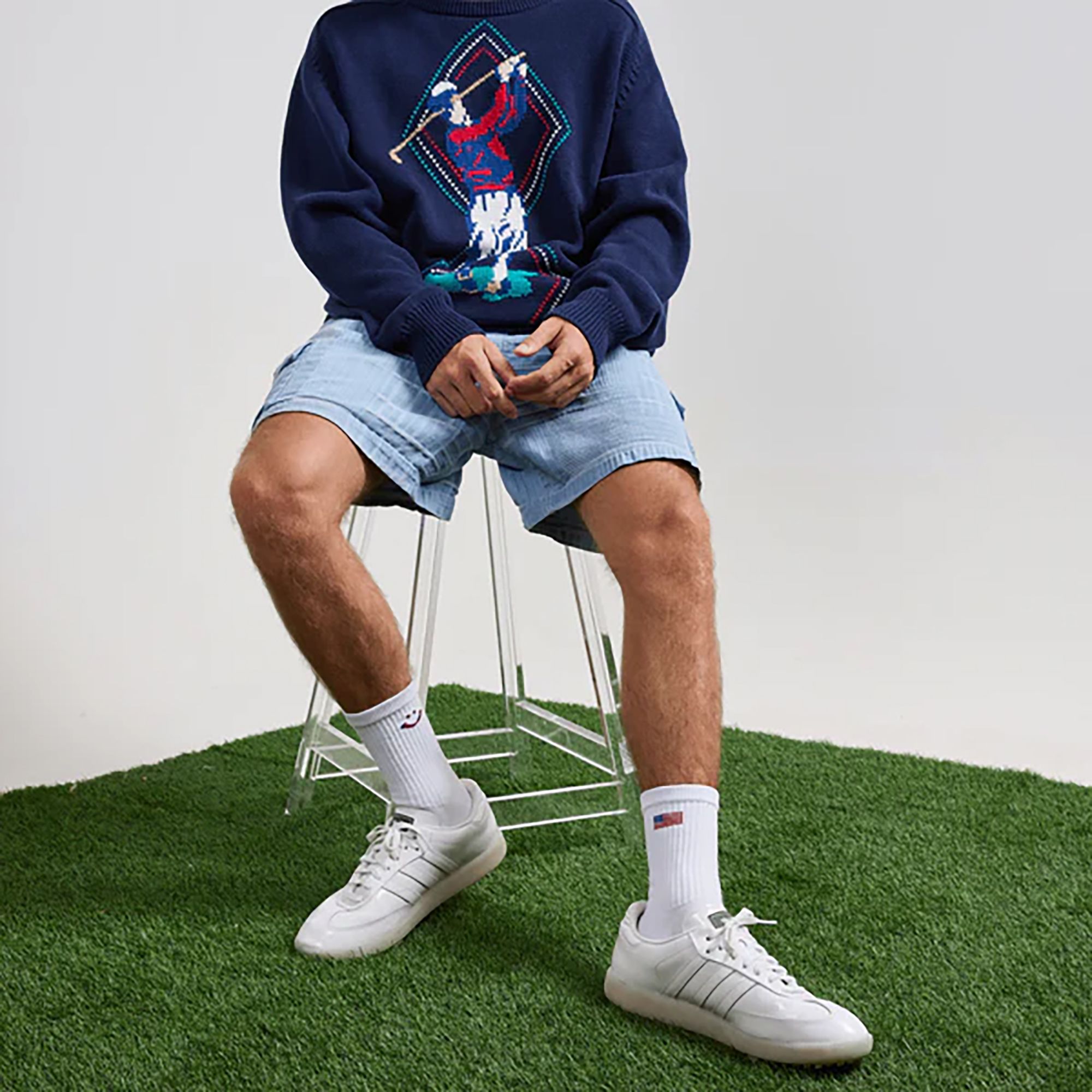 Del Campo Golf 1776 Crew Golf Sock product image