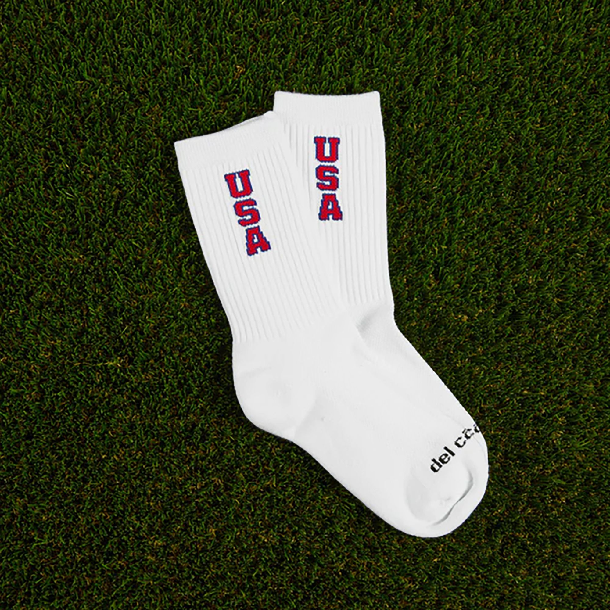 Del Campo Golf Block USA Crew Golf Sock product image