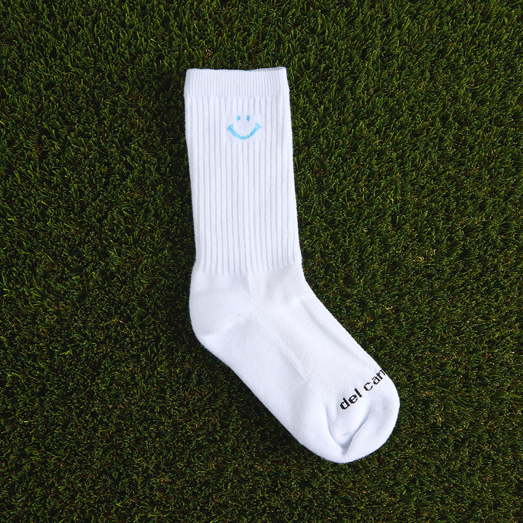 Del Campo Golf Smiley Crew Golf Sock product image