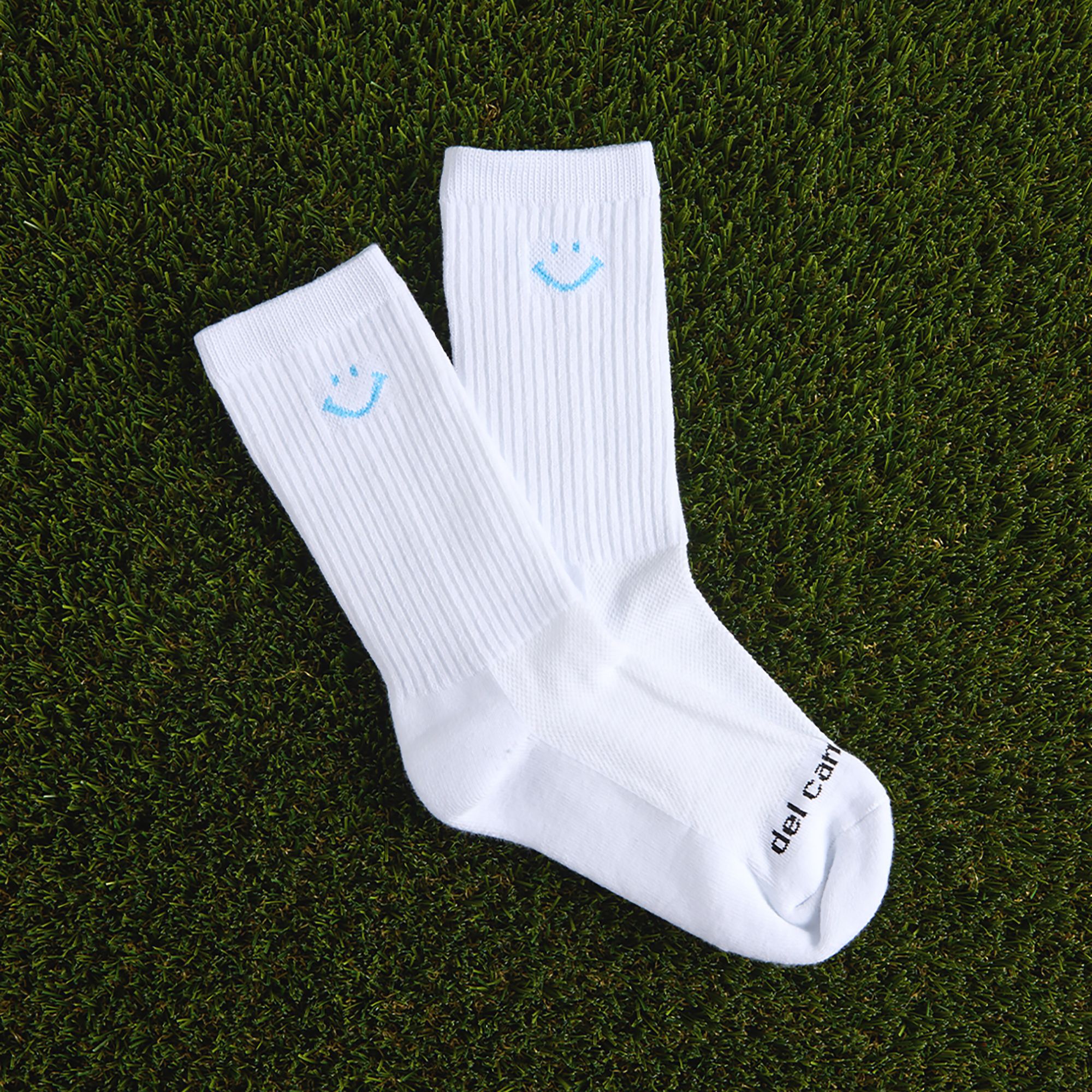 Del Campo Golf Smiley Crew Golf Sock product image