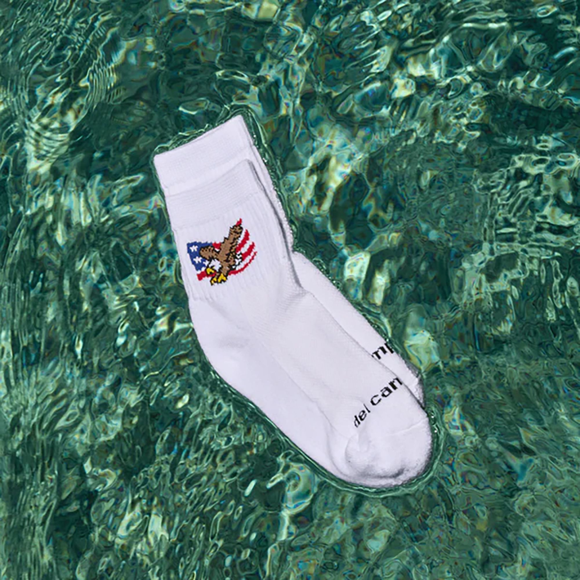 Del Campo Golf Eagle Flag Golf Sock product image