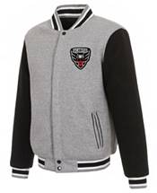 JH Design D.C. United Black Reversible Fleece Jacket product image