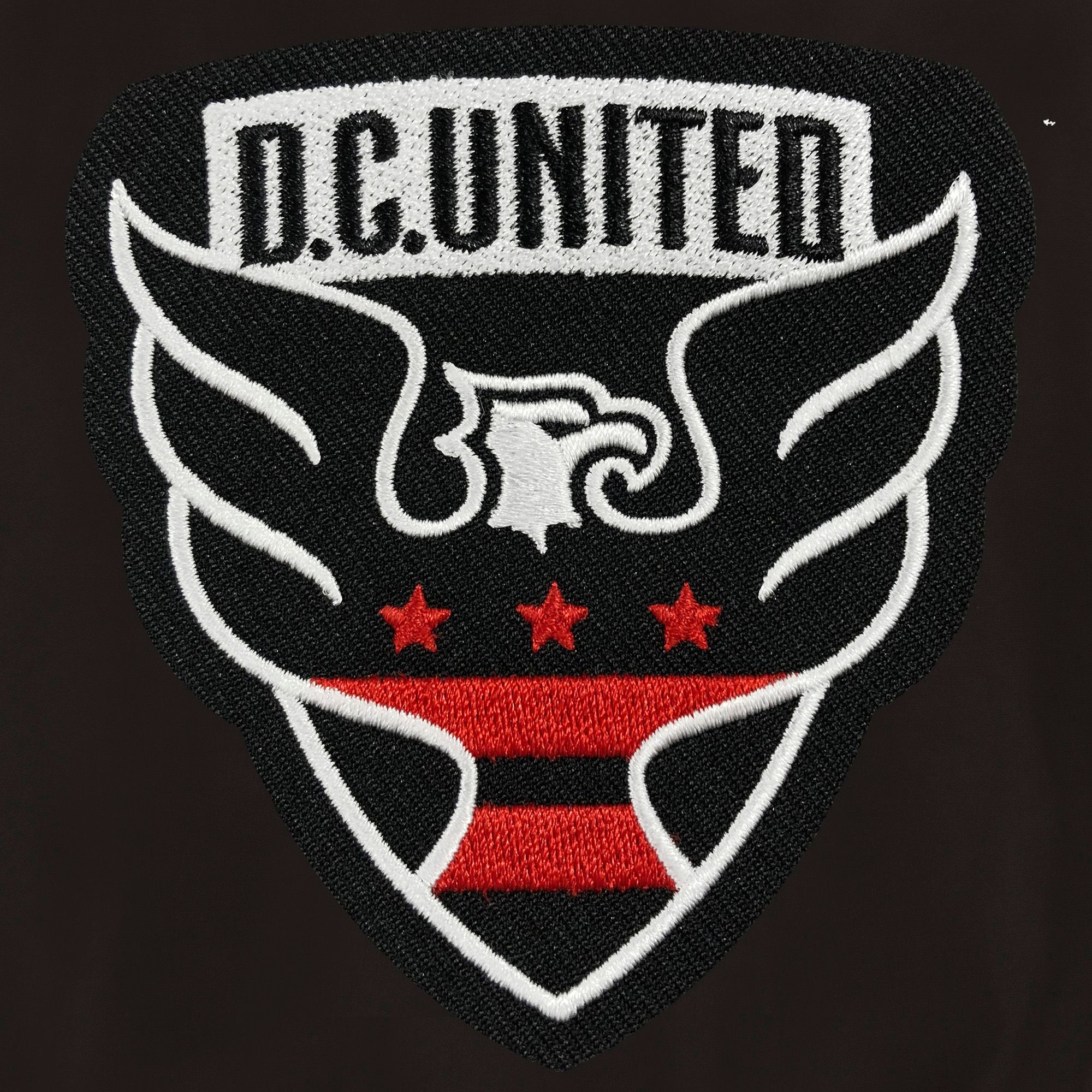 JH Design D.C. United Black Bomber Jacket product image