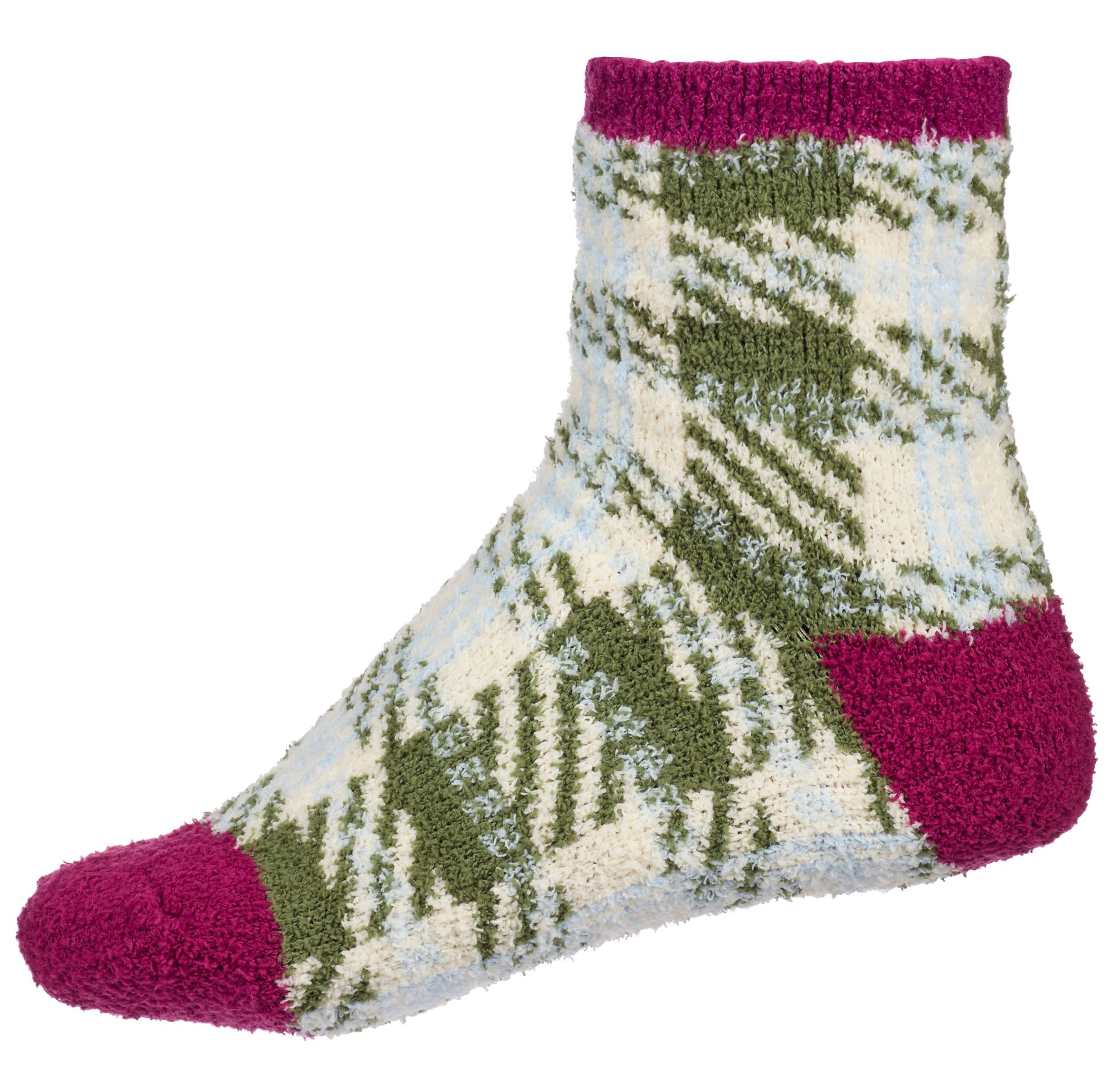 DICK's Sporting Goods Cozy Women's Double Layer Plaid Sock product image