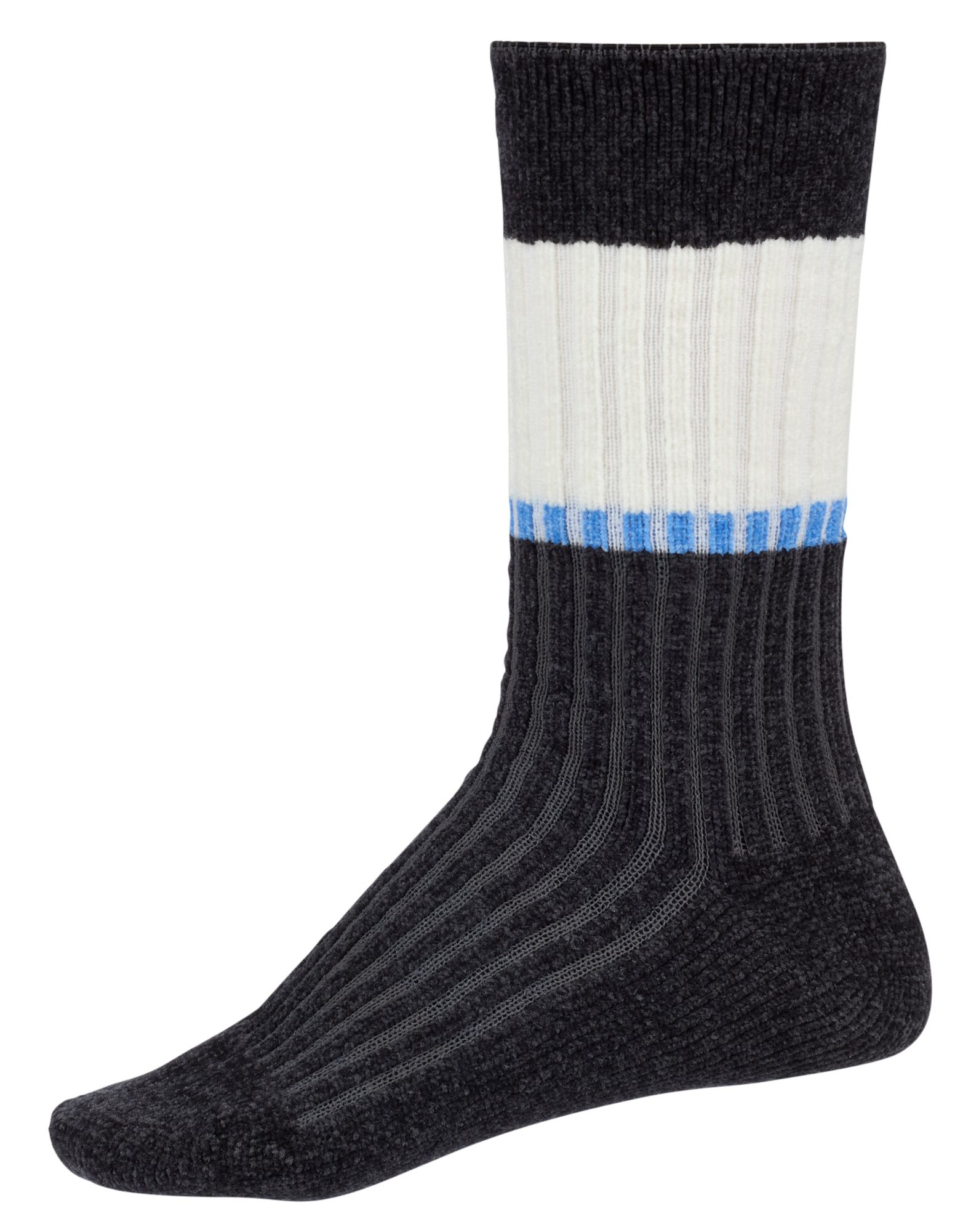 DICK's Sporting Goods Cozy Single Layer Chenille Stripe Sock product image