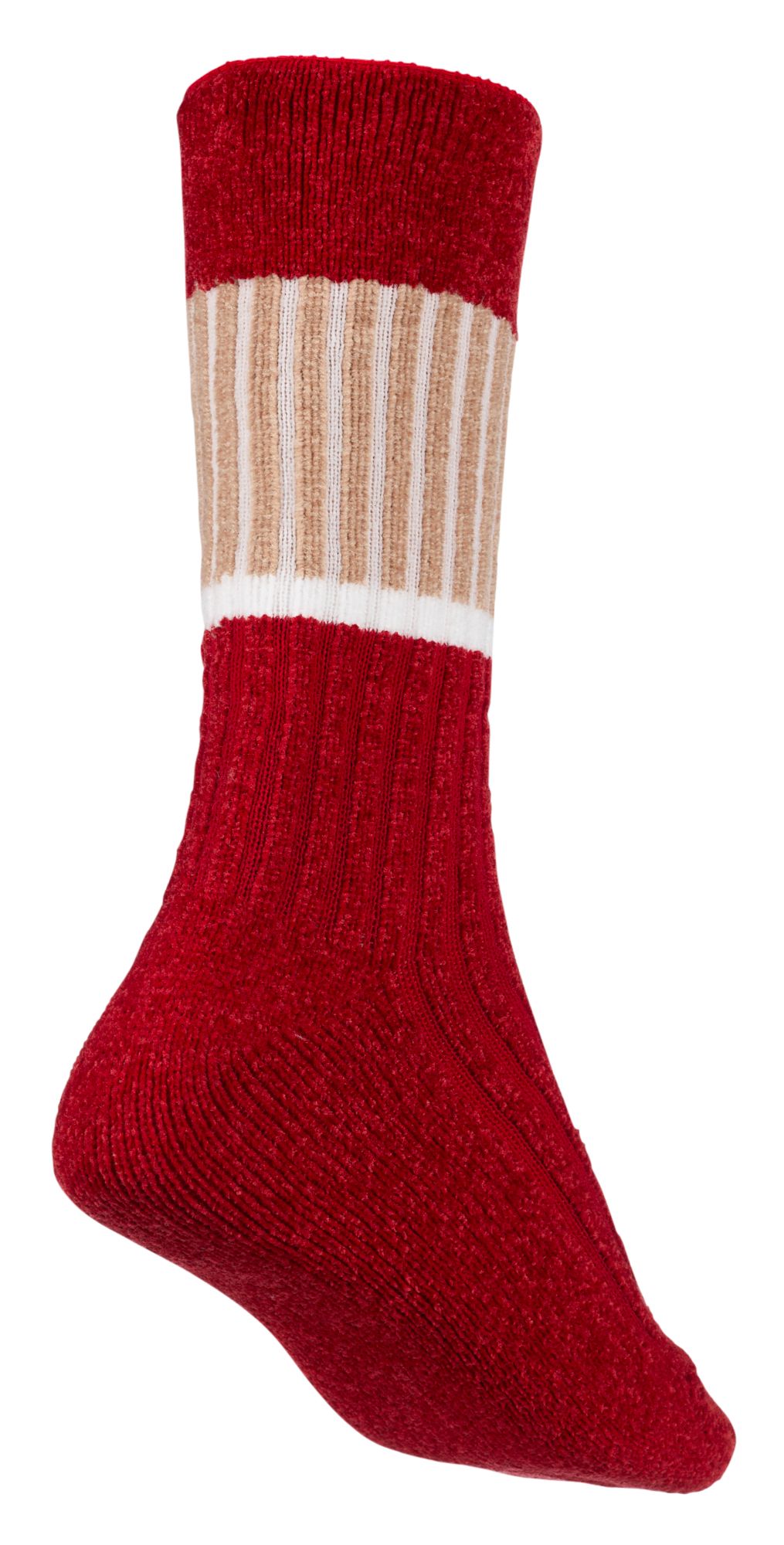 DICK's Sporting Goods Cozy Single Layer Chenille Stripe Sock product image