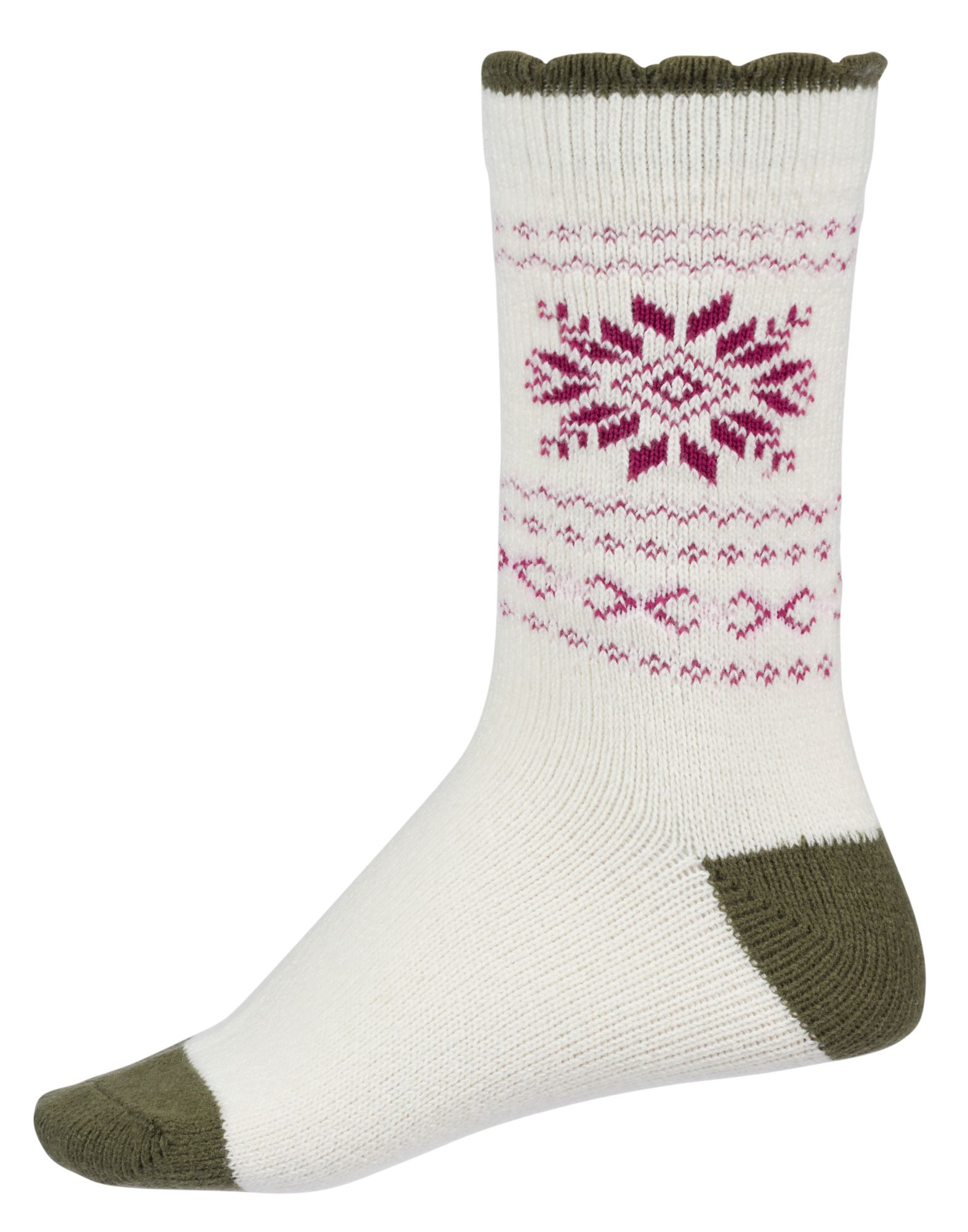 DICK's Sporting Goods Cozy Single Layer Scalloped Topper Sock product image