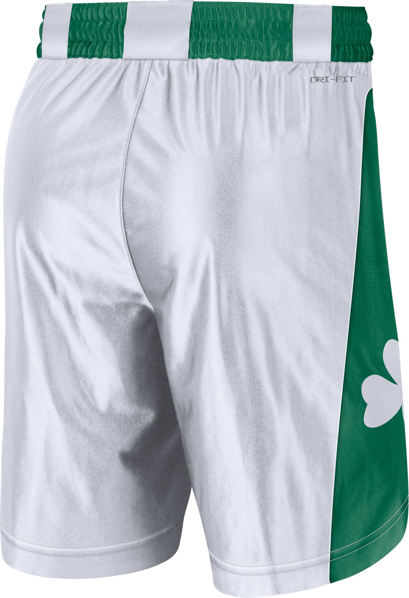 Nike Men's Boston Celtics White Dri-Fit Swingman Shorts product image